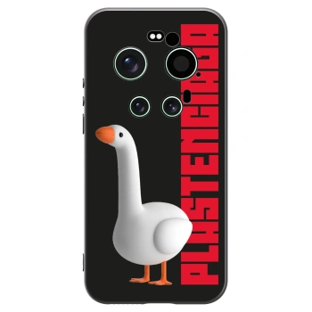 Picasee silikonowe czarne etui na Xiaomi 17 Ultra - Kiky Ricky