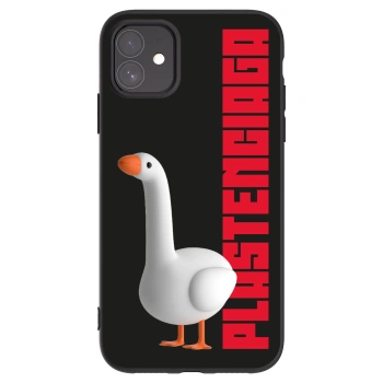 Picasee silikonowe czarne etui na Apple iPhone 11 - Kiky Ricky