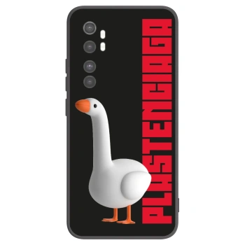 Picasee silikonowe czarne etui na Xiaomi Mi Note 10 Lite - Kiky Ricky