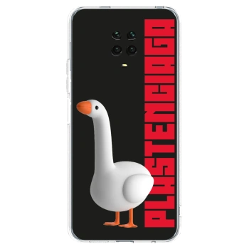 Picasee silikonowe przeźroczyste etui na Xiaomi Redmi Note 9S - Kiky Ricky