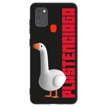 Picasee silikonowe czarne etui na Samsung Galaxy A21s - Kiky Ricky