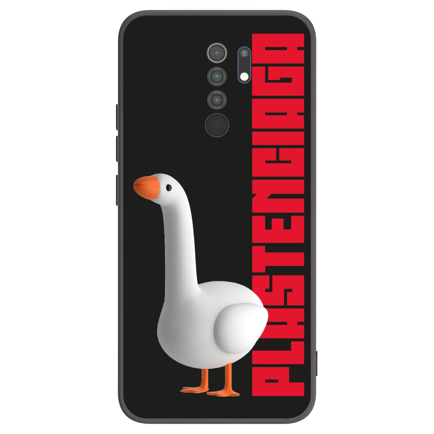 Picasee silikonowe czarne etui na Xiaomi Redmi 9 - Kiky Ricky