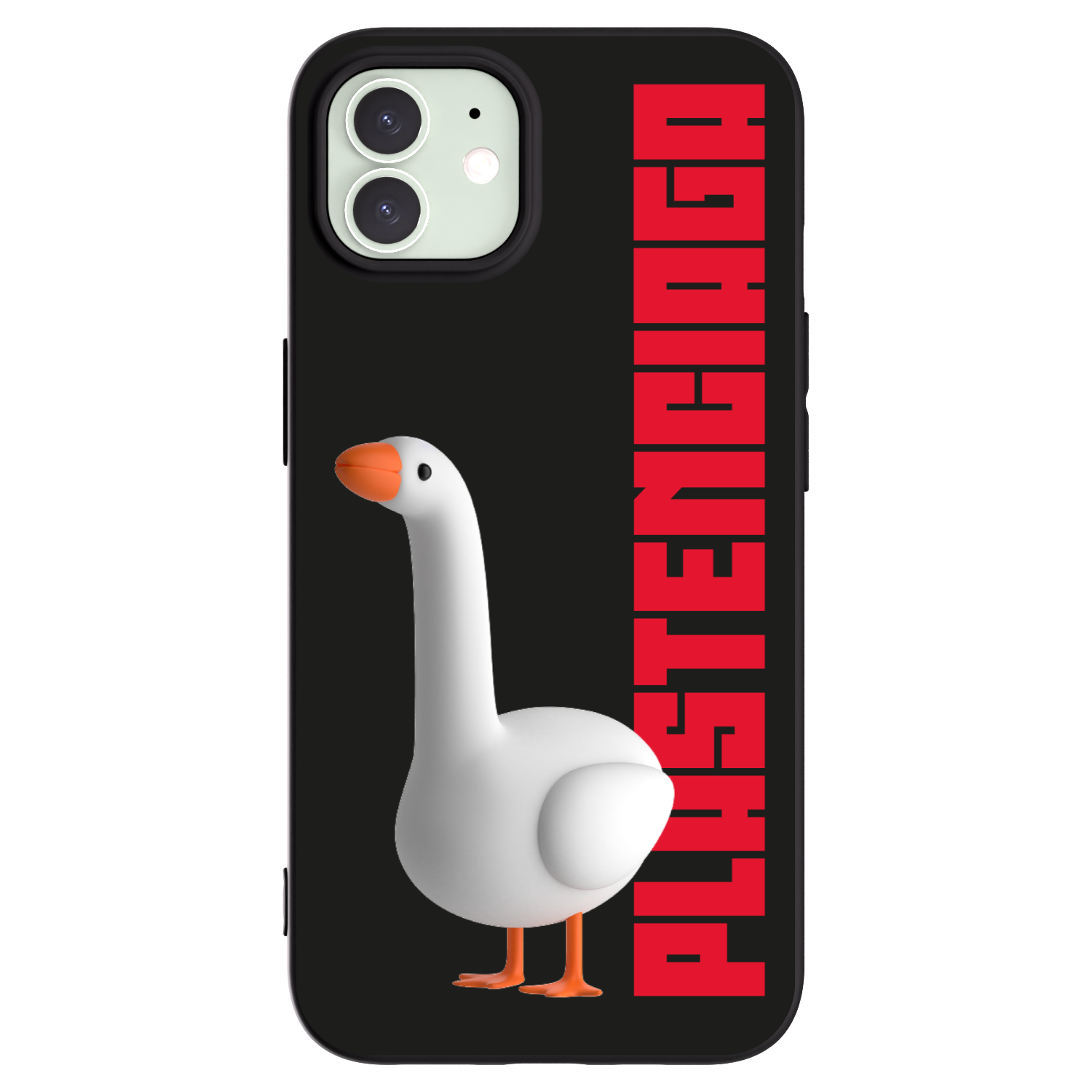 Picasee silikonowe czarne etui na Apple iPhone 12 Pro - Kiky Ricky