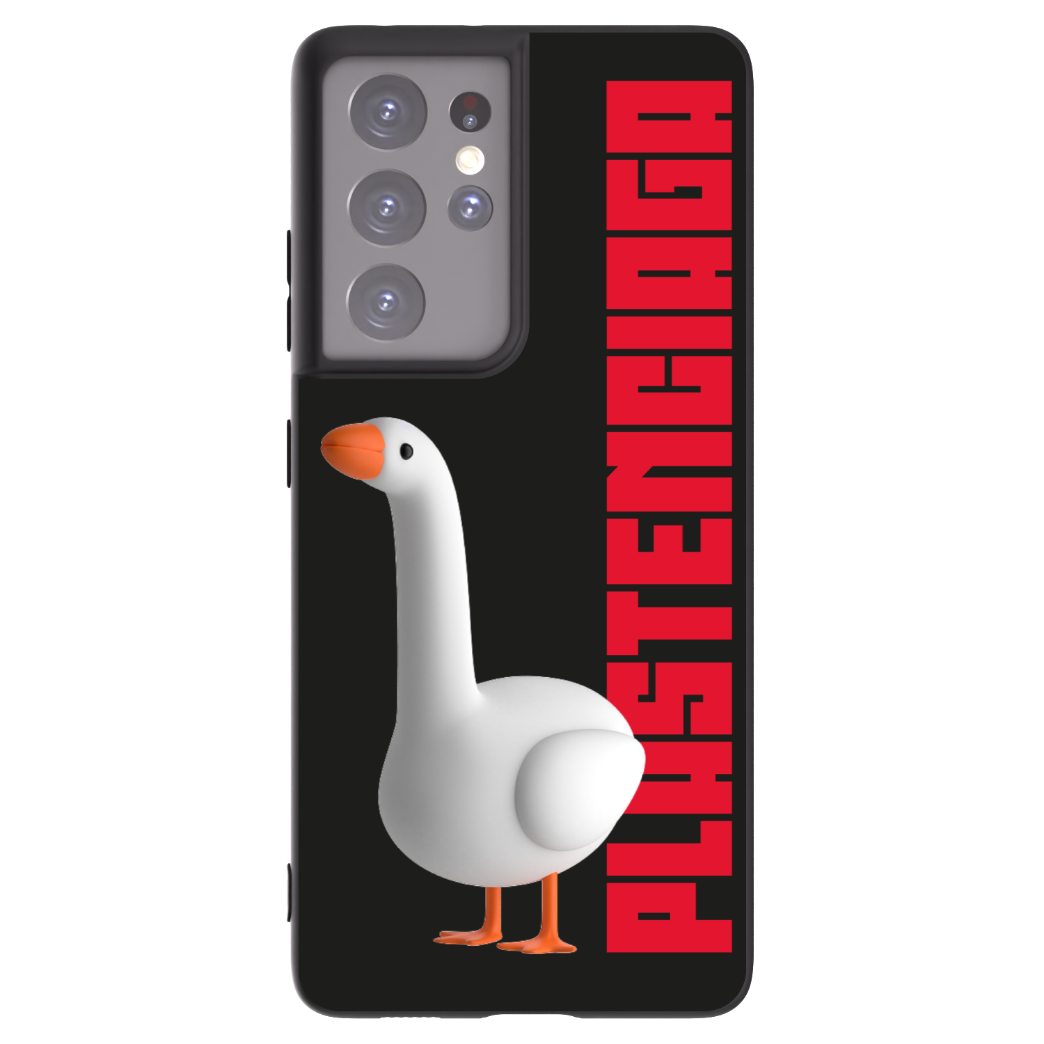 Picasee silikonowe czarne etui na Samsung Galaxy S21 Ultra 5G G998B - Kiky Ricky