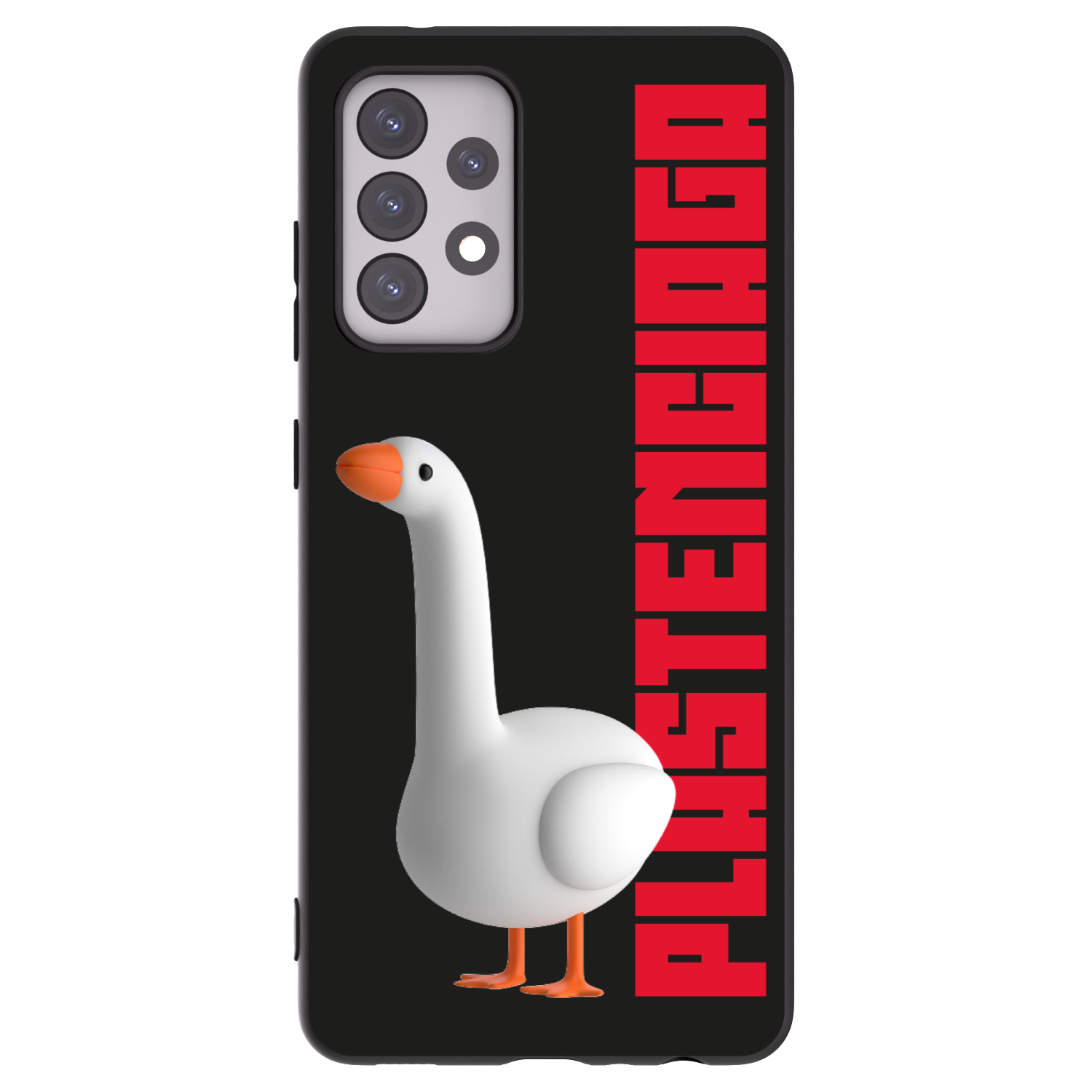 Picasee silikonowe czarne etui na Samsung Galaxy A52 5G A525F - Kiky Ricky