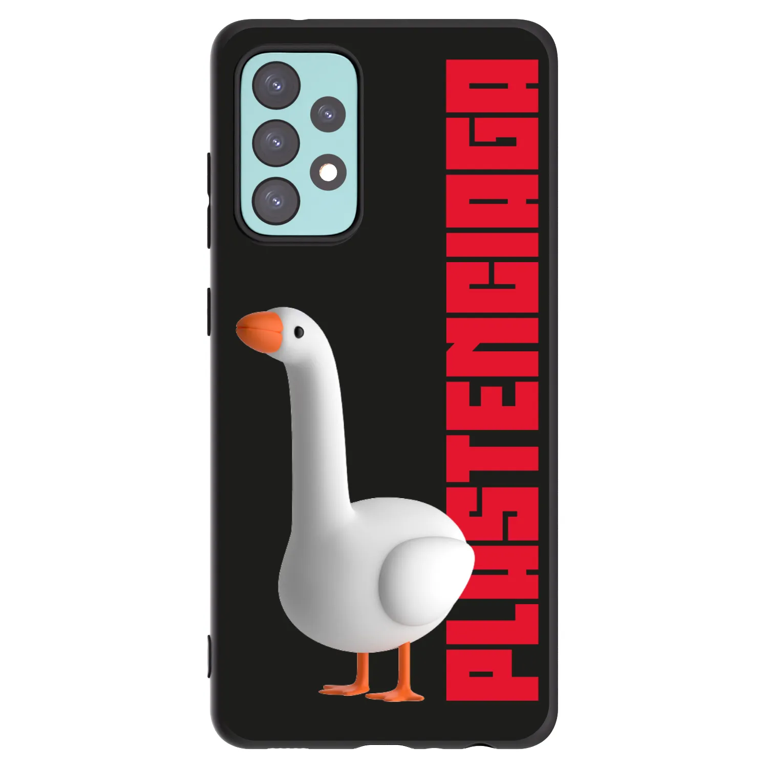 Picasee silikonowe czarne etui na Samsung Galaxy A72 A725F - Kiky Ricky
