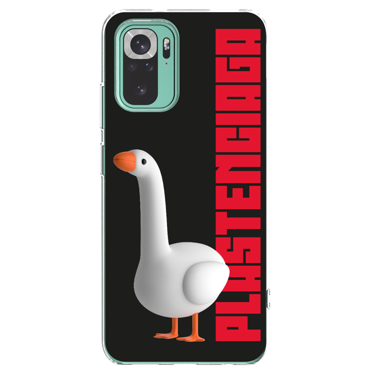 Picasee silikonowe przeźroczyste etui na Xiaomi Redmi Note 10 Pro - Kiky Ricky