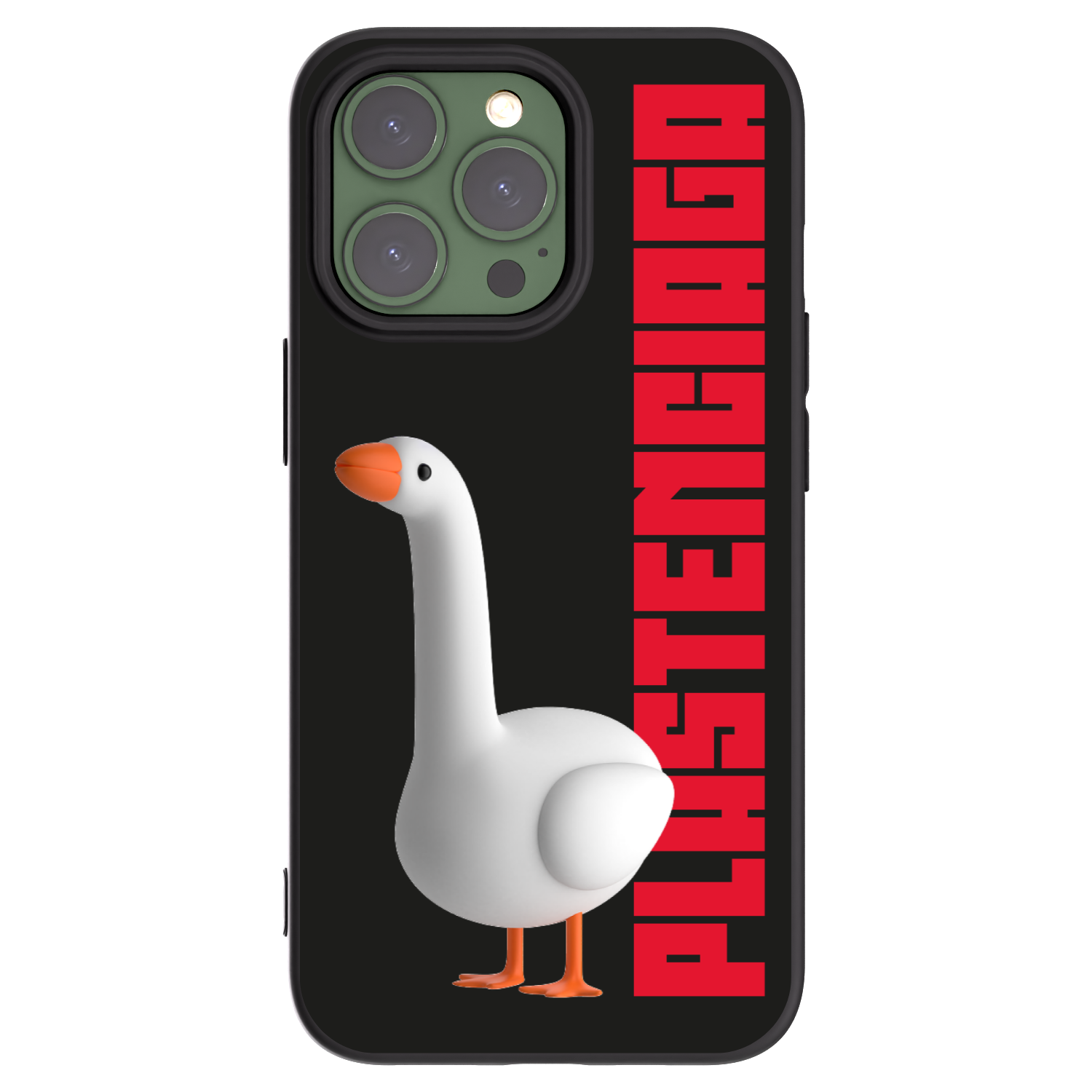 Picasee silikonowe czarne etui na Apple iPhone 13 Pro - Kiky Ricky