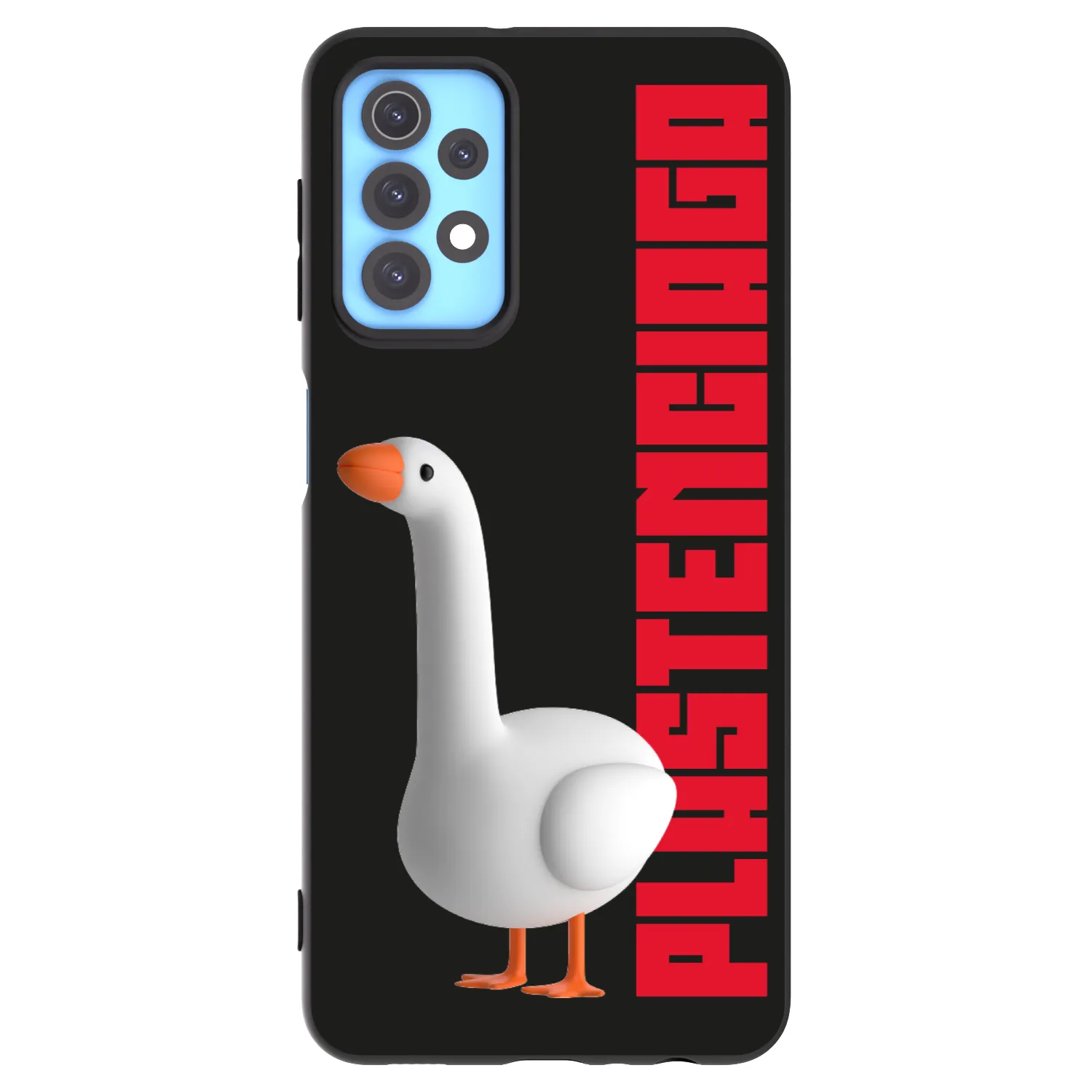 Picasee silikonowe czarne etui na Samsung Galaxy A32 4G SM-A325F - Kiky Ricky