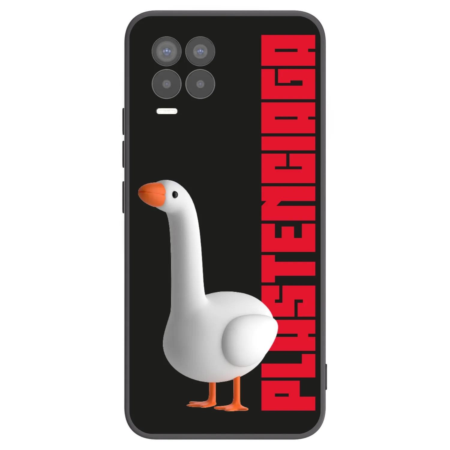 Picasee silikonowe czarne etui na Realme 8 4G - Kiky Ricky