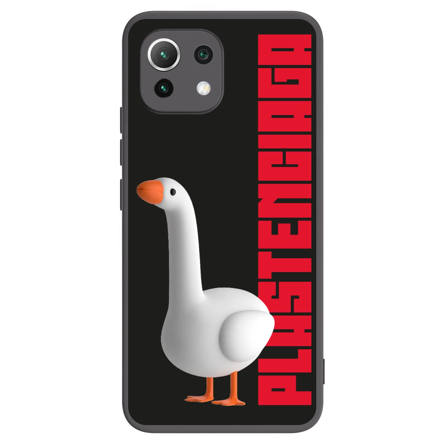 Picasee silikonowe czarne etui na Xiaomi 11 Lite 5G NE - Kiky Ricky