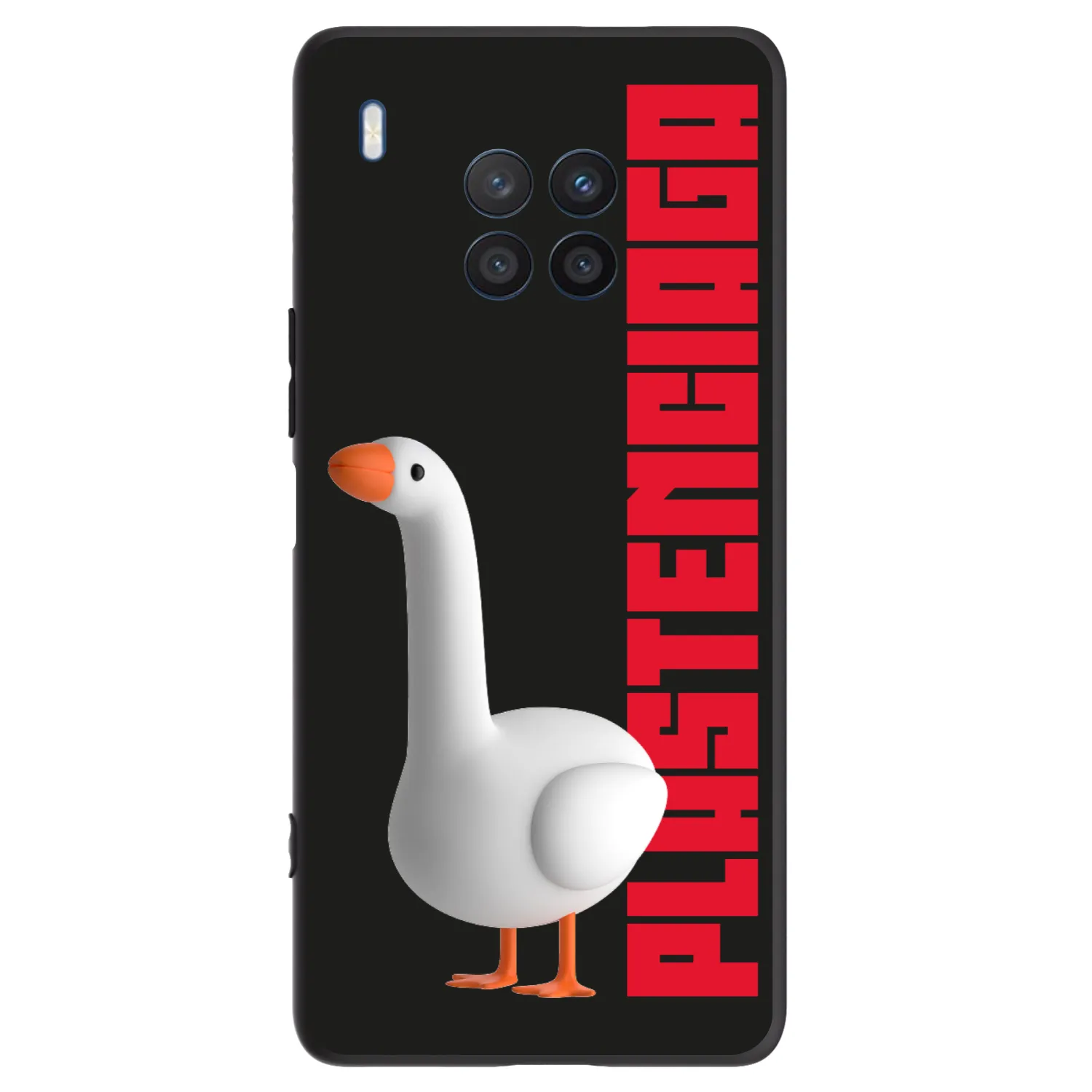 Picasee silikonowe czarne etui na Honor 50 Lite - Kiky Ricky