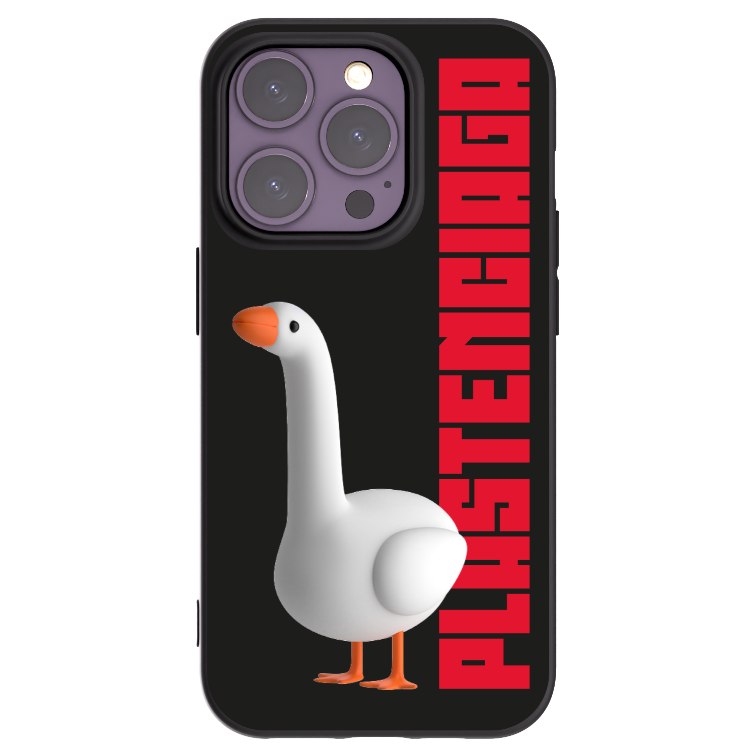 Picasee silikonowe czarne etui na Apple iPhone 14 Pro - Kiky Ricky