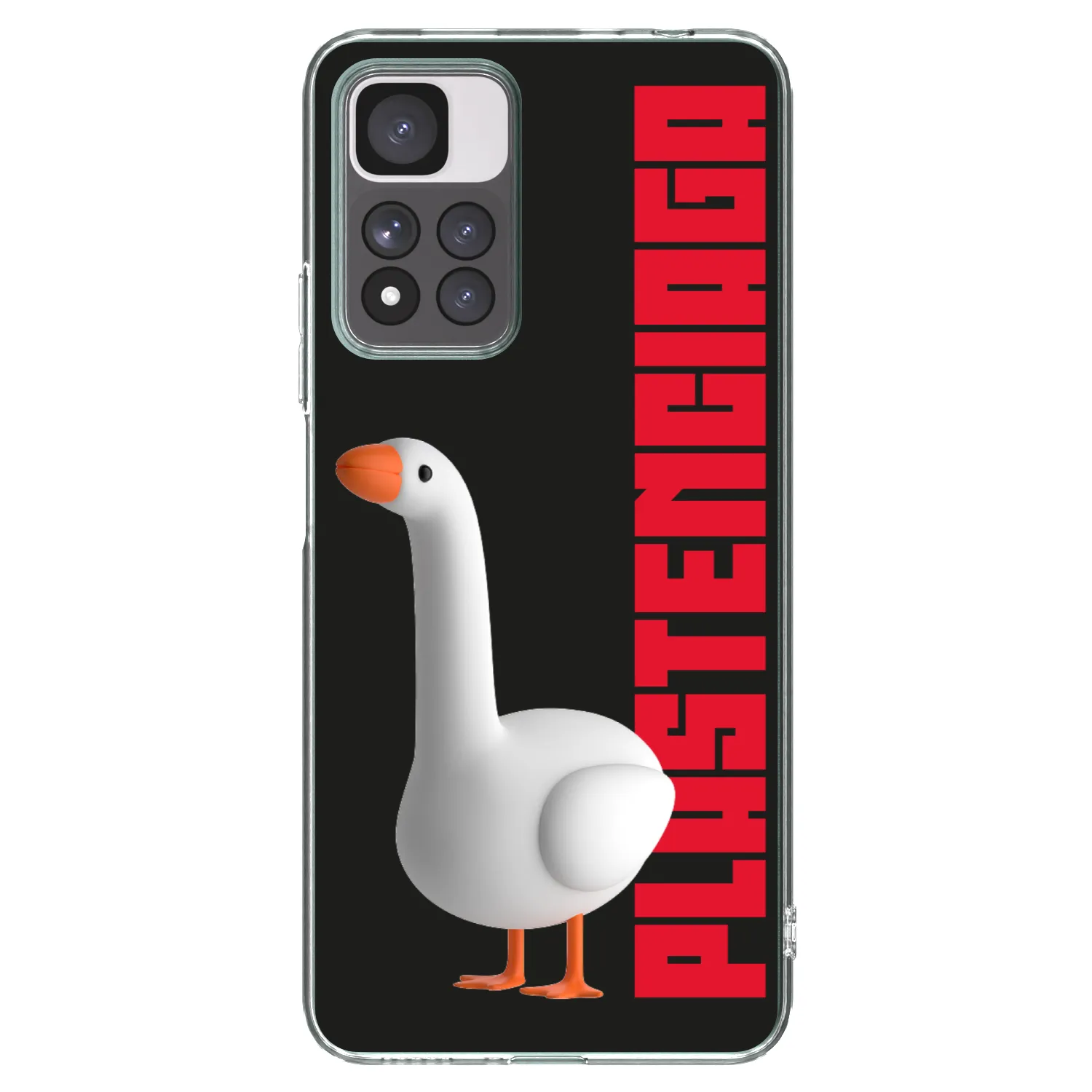 Picasee silikonowe przeźroczyste etui na Xiaomi Redmi Note 11 Pro+ 5G - Kiky Ricky