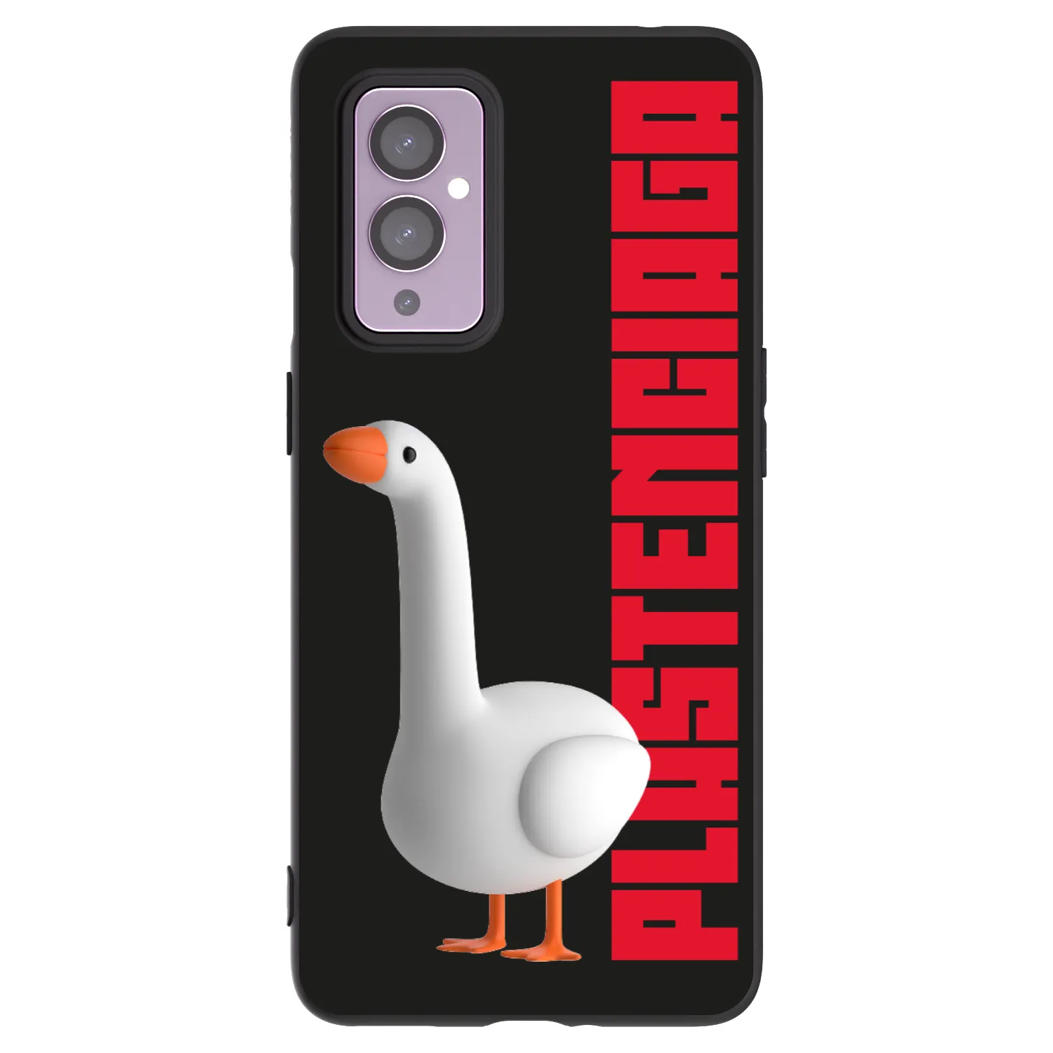Picasee silikonowe czarne etui na OnePlus 9 - Kiky Ricky