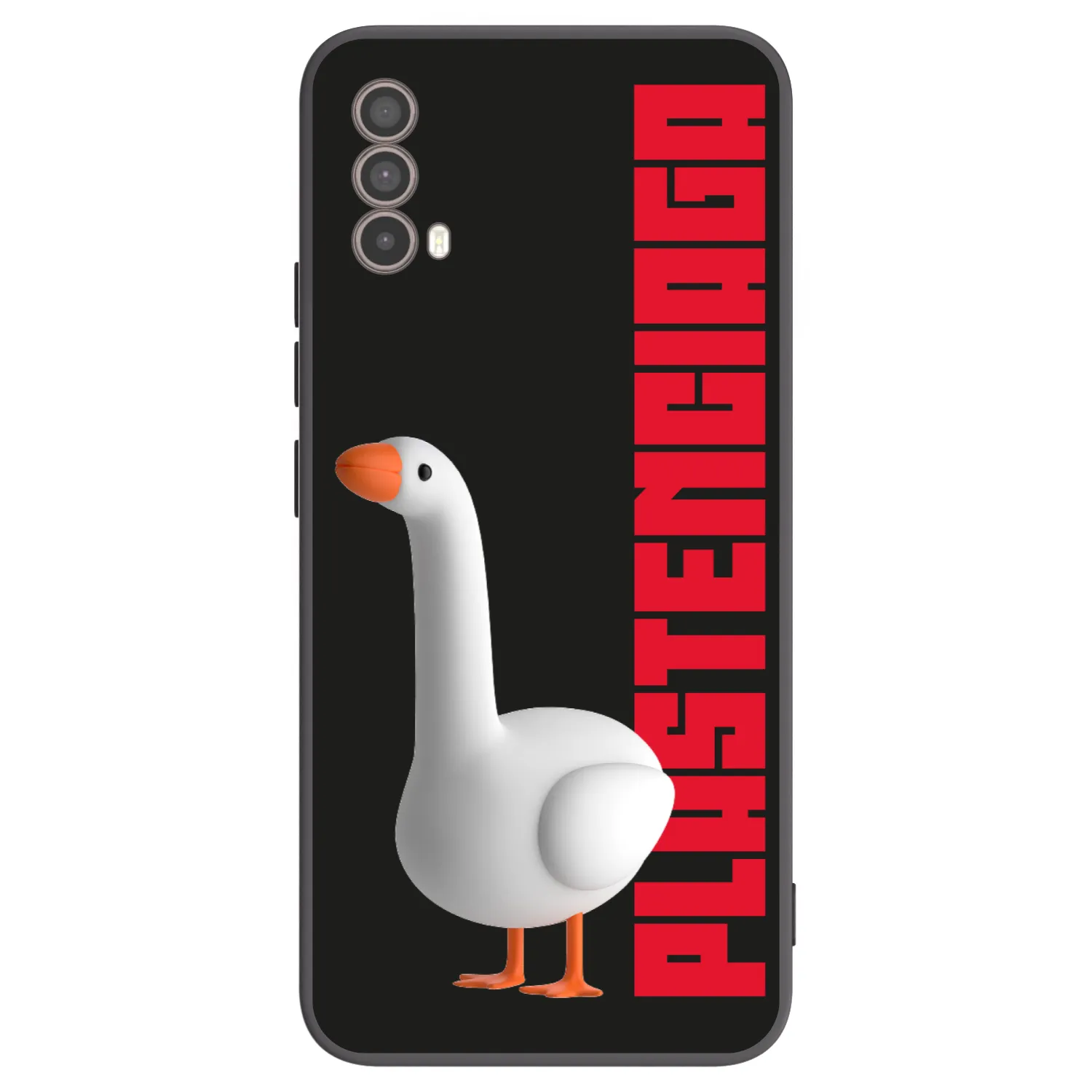 Picasee silikonowe czarne etui na Motorola Moto E40 - Kiky Ricky