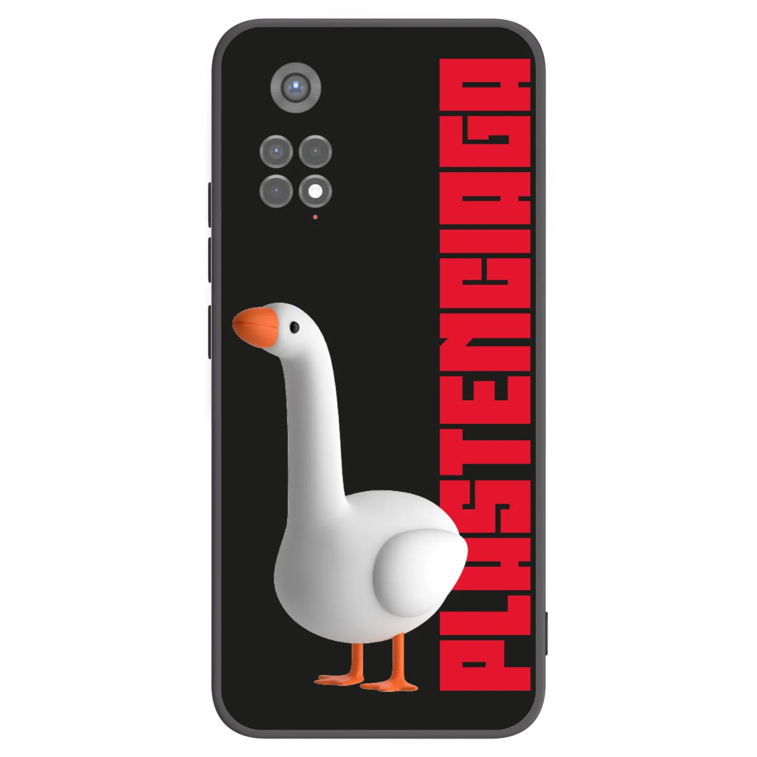 Picasee silikonowe czarne etui na Xiaomi Redmi Note 11S 5G - Kiky Ricky