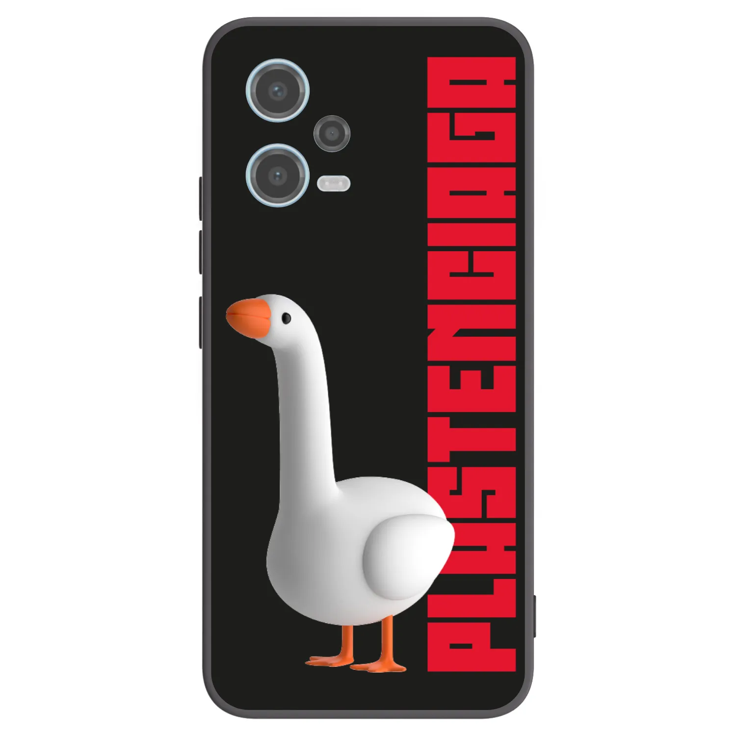 Picasee silikonowe czarne etui na Xiaomi Redmi Note 12 5G - Kiky Ricky