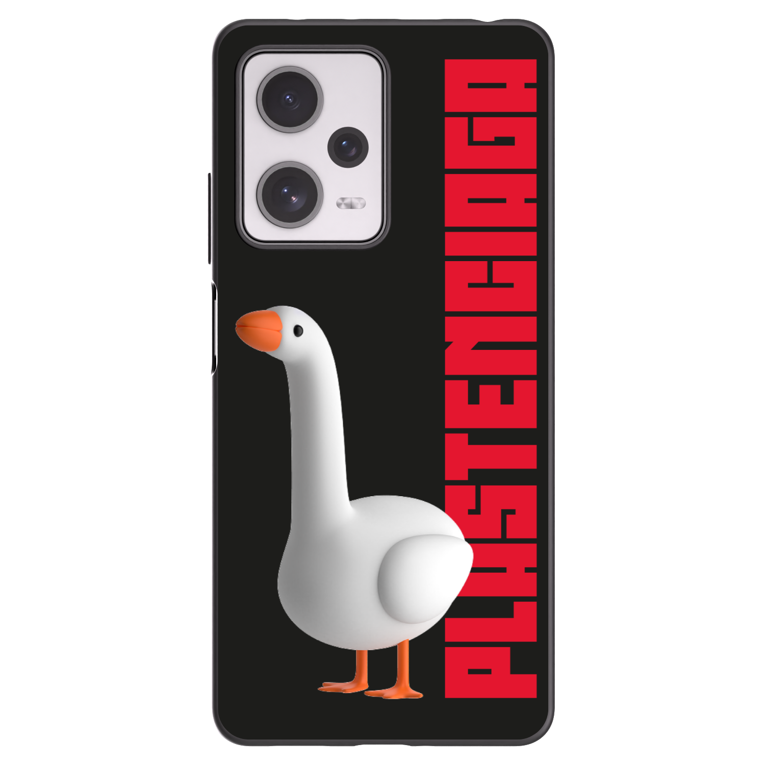 Picasee silikonowe czarne etui na Xiaomi Redmi Note 12 Pro+ 5G - Kiky Ricky