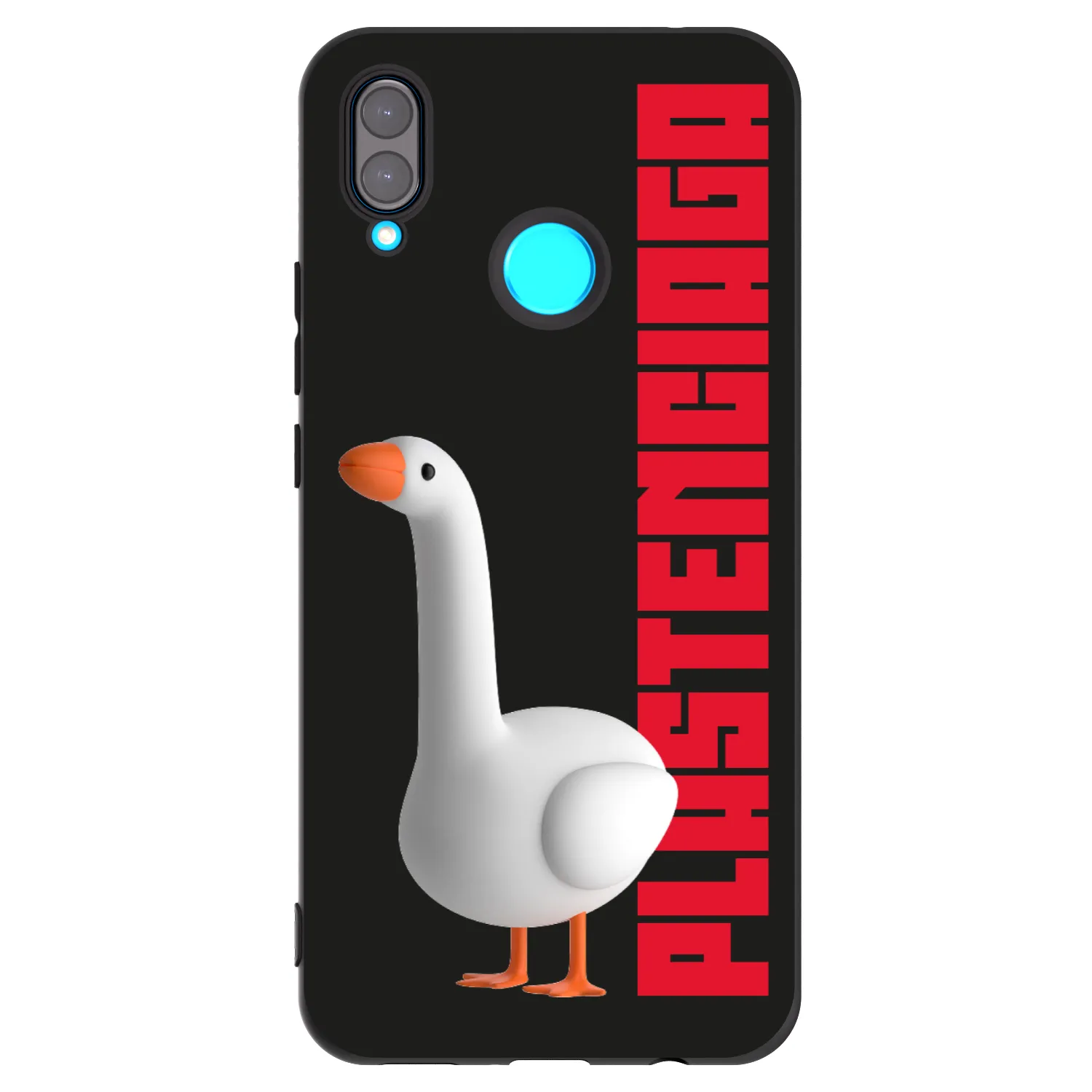 Picasee silikonowe czarne etui na Huawei Nova 3i - Kiky Ricky