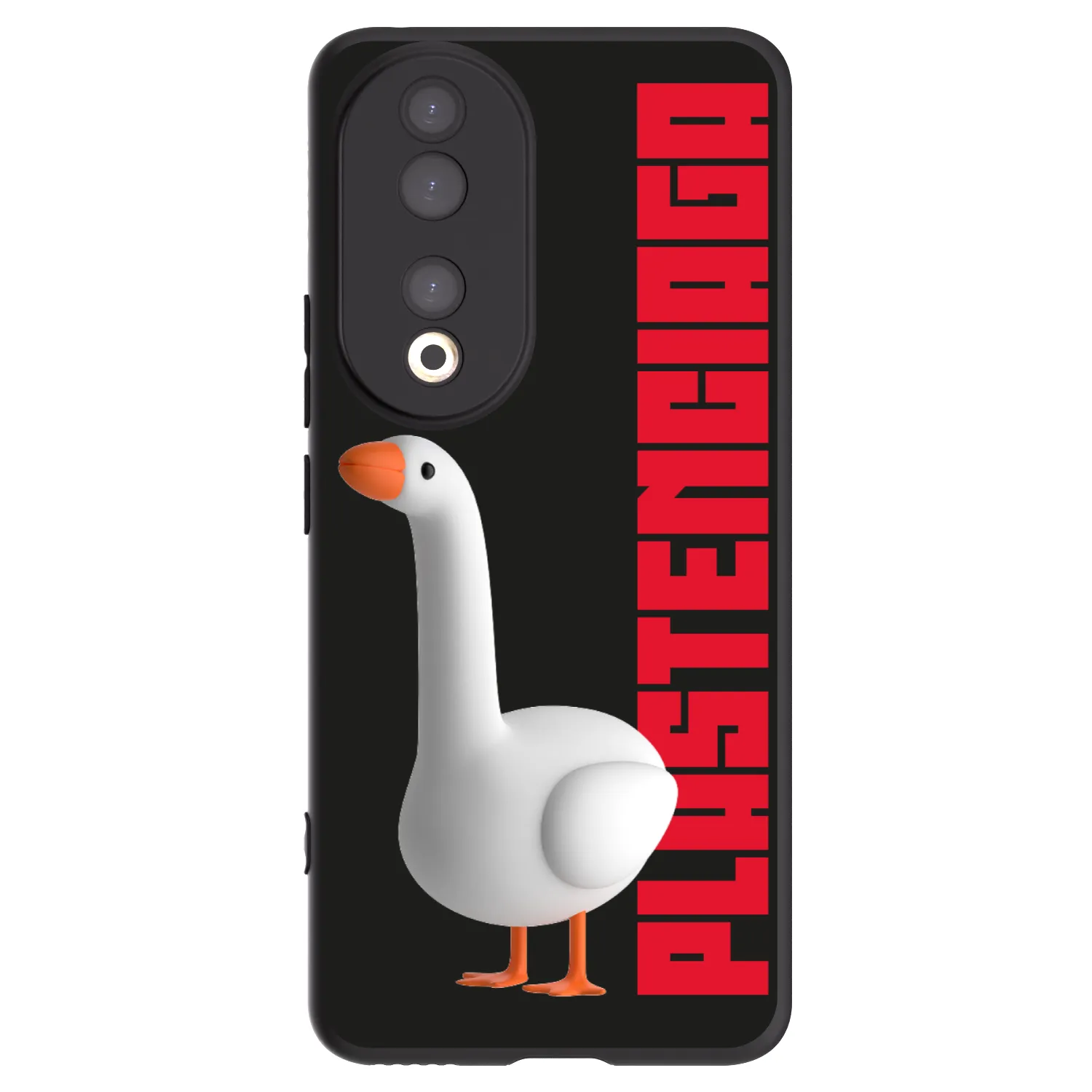 Picasee silikonowe czarne etui na Honor 90 5G - Kiky Ricky