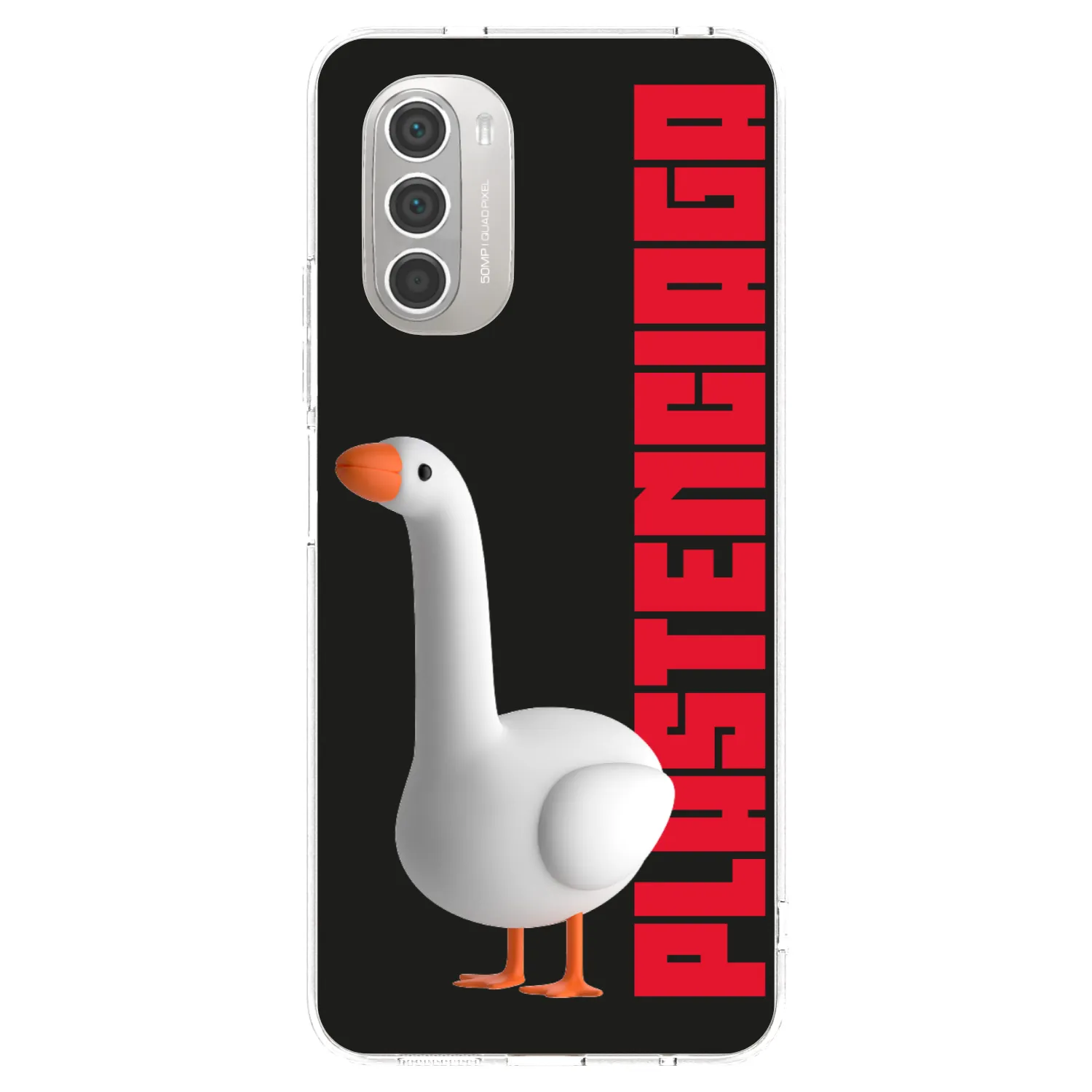 Picasee silikonowe przeźroczyste etui na Motorola Moto G51 - Kiky Ricky