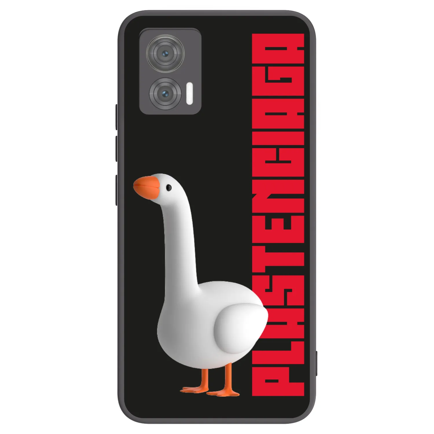 Picasee silikonowe czarne etui na Motorola Edge 30 Neo - Kiky Ricky