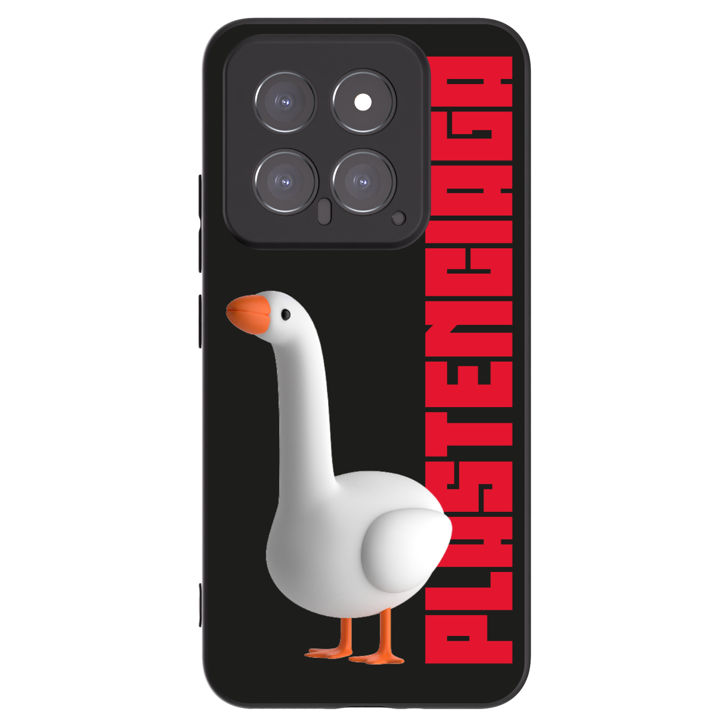 Picasee silikonowe czarne etui na Xiaomi 14 - Kiky Ricky