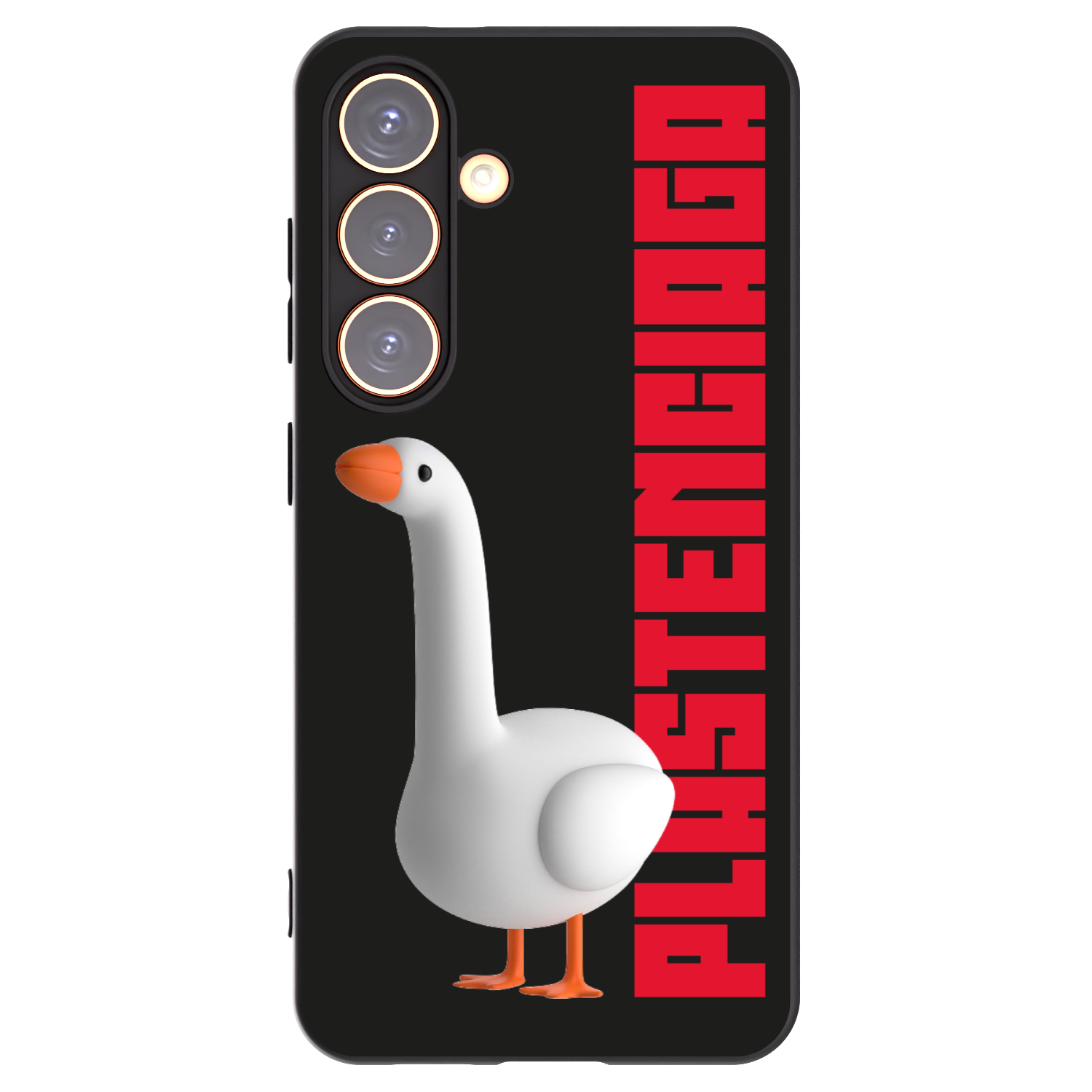 Picasee silikonowe czarne etui na Samsung Galaxy S24 S921B 5G - Kiky Ricky