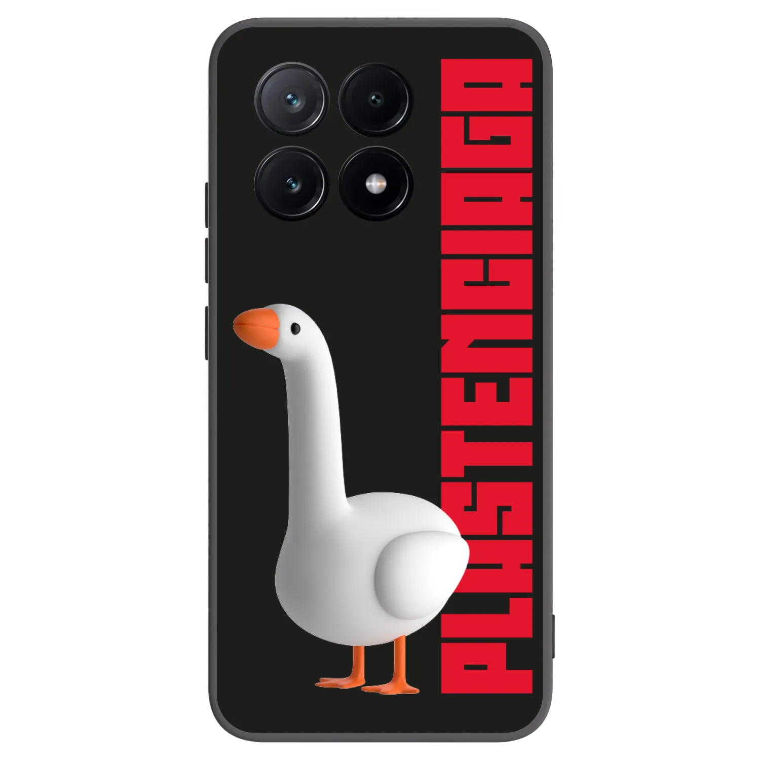 Picasee silikonowe czarne etui na Xiaomi Poco X6 Pro - Kiky Ricky