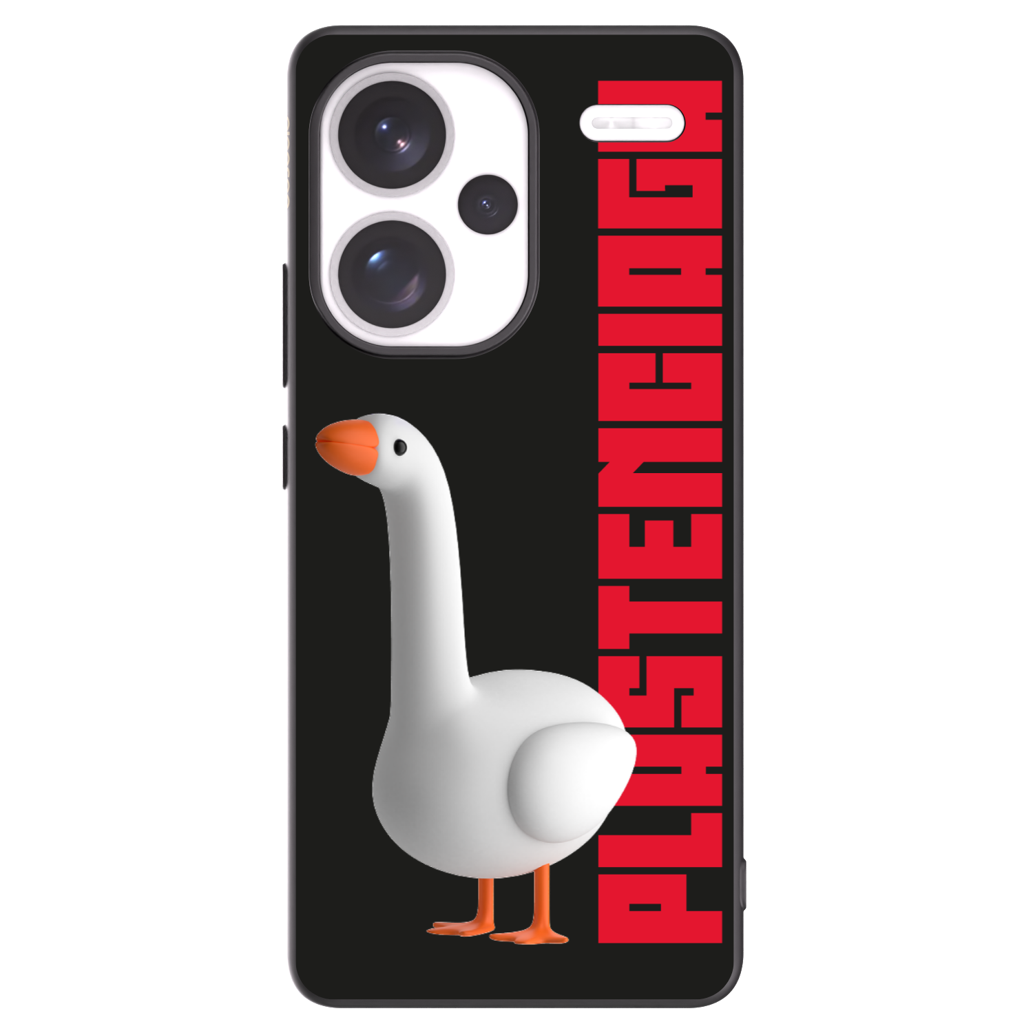 Picasee silikonowe czarne etui na Xiaomi Redmi Note 13 Pro+ 5G - Kiky Ricky