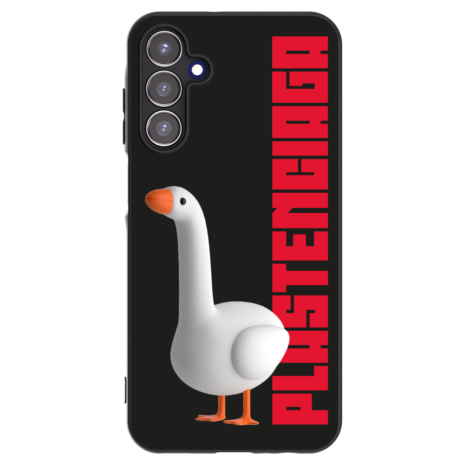 Picasee silikonowe czarne etui na Samsung Galaxy A15 A155F 4G - Kiky Ricky