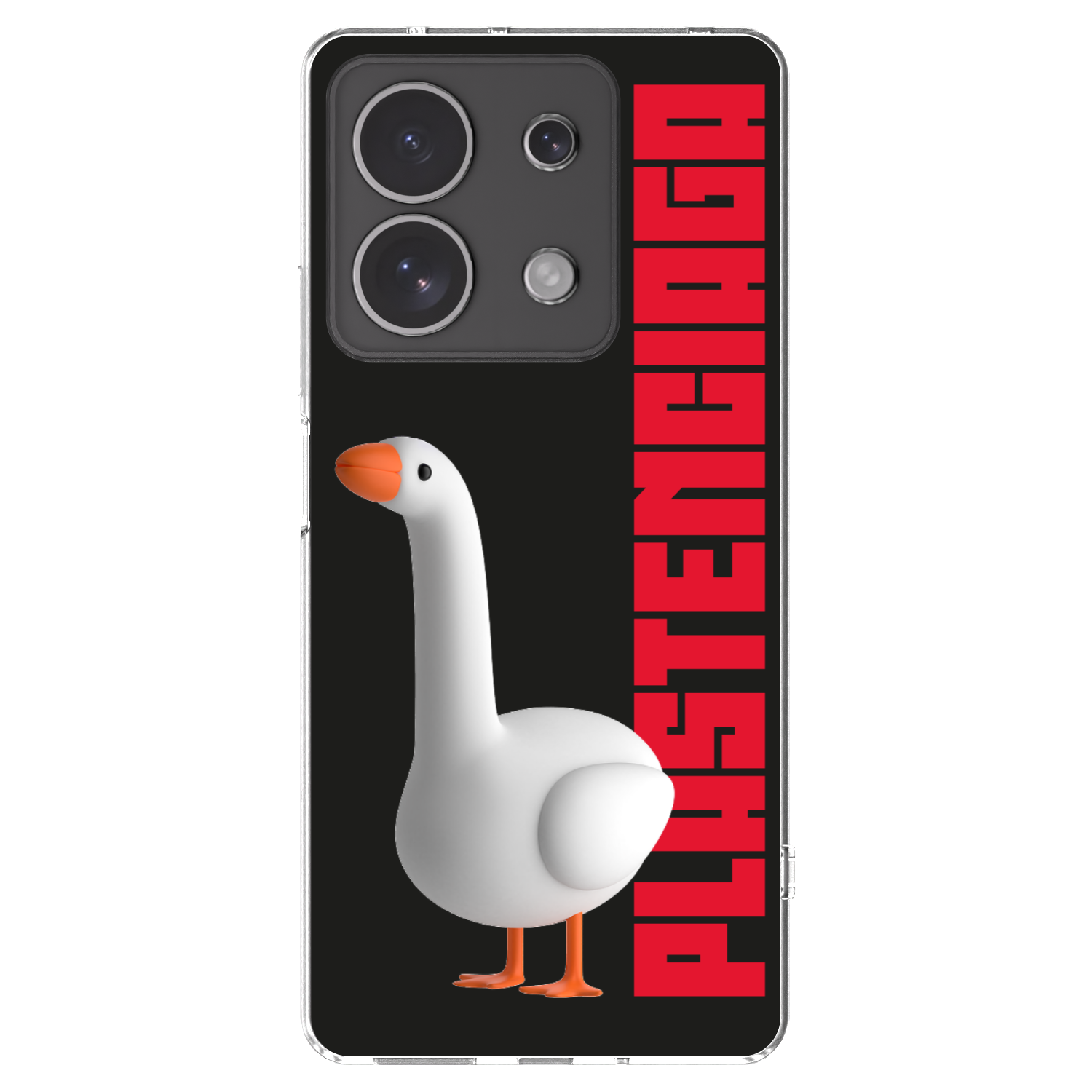 Picasee silikonowe przeźroczyste etui na Xiaomi Redmi Note 13 4G - Kiky Ricky