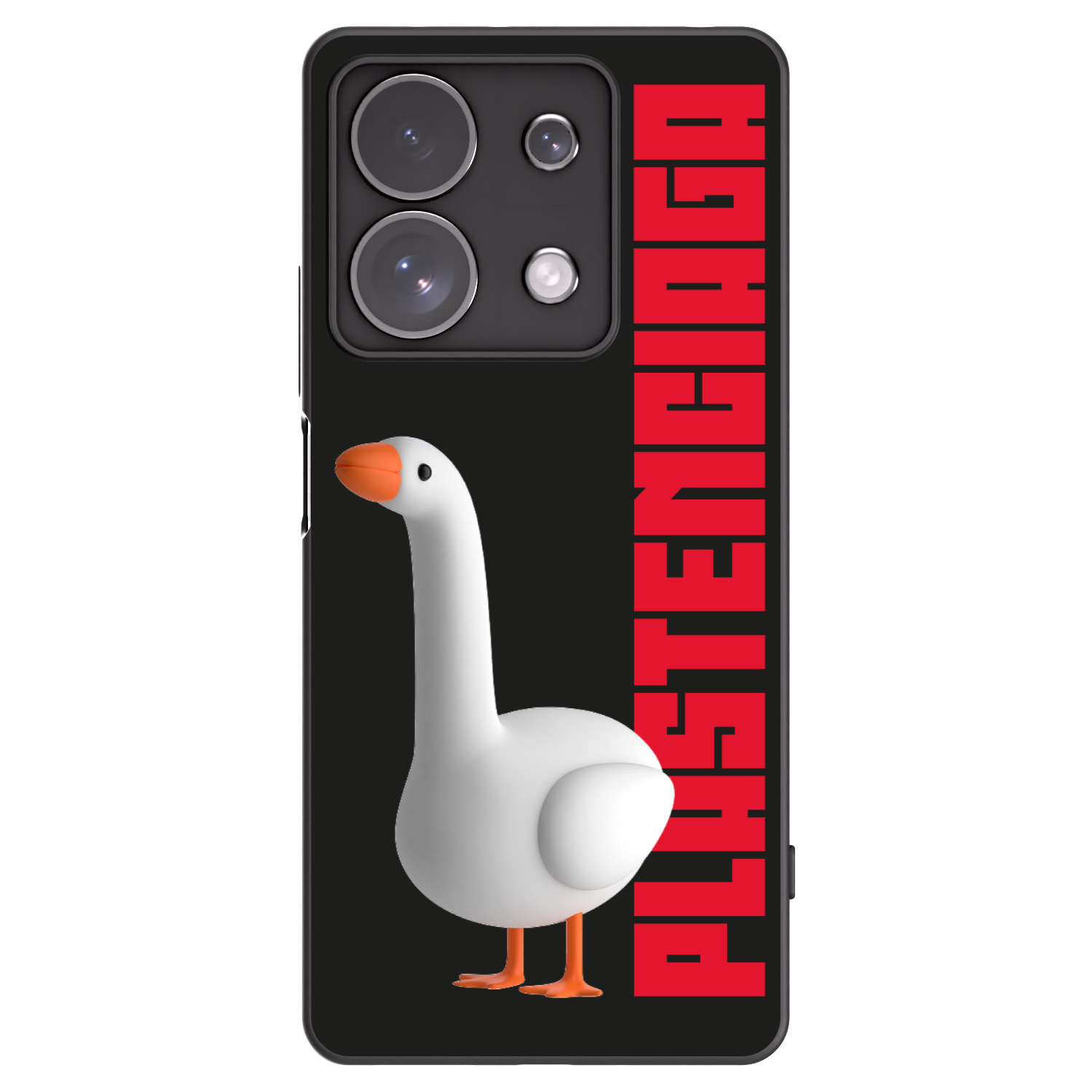Picasee silikonowe czarne etui na Xiaomi Redmi Note 13 Pro 4G - Kiky Ricky