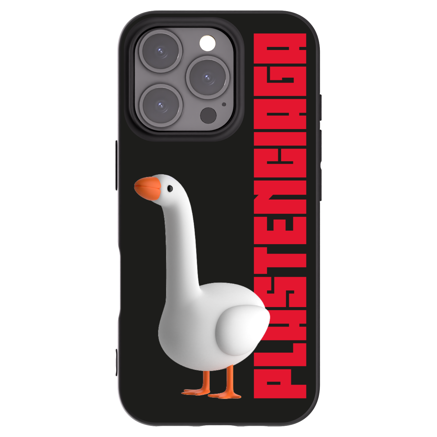 Picasee silikonowe czarne etui na Apple iPhone 16 Pro - Kiky Ricky