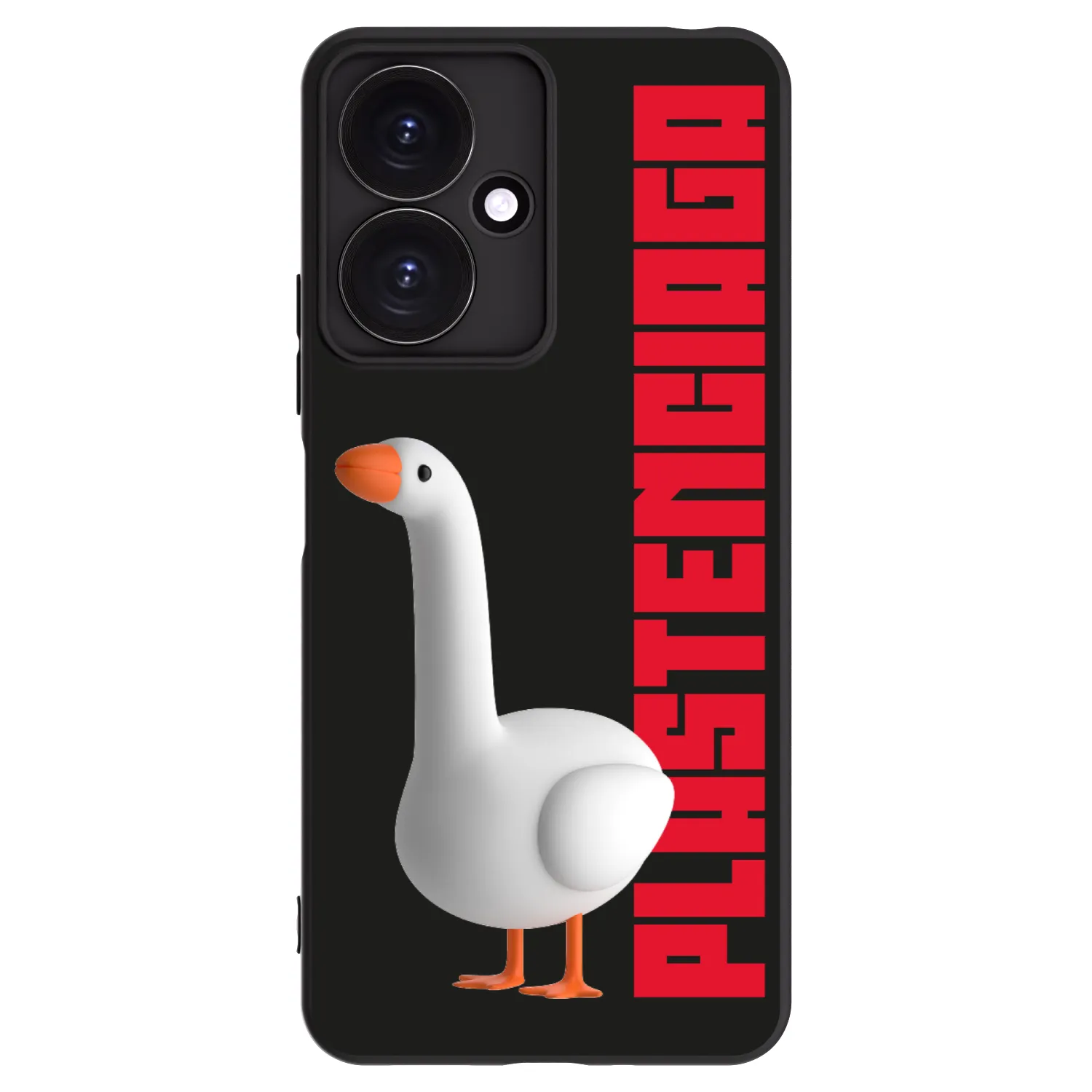 Picasee silikonowe czarne etui na Xiaomi Redmi 13C 5G - Kiky Ricky