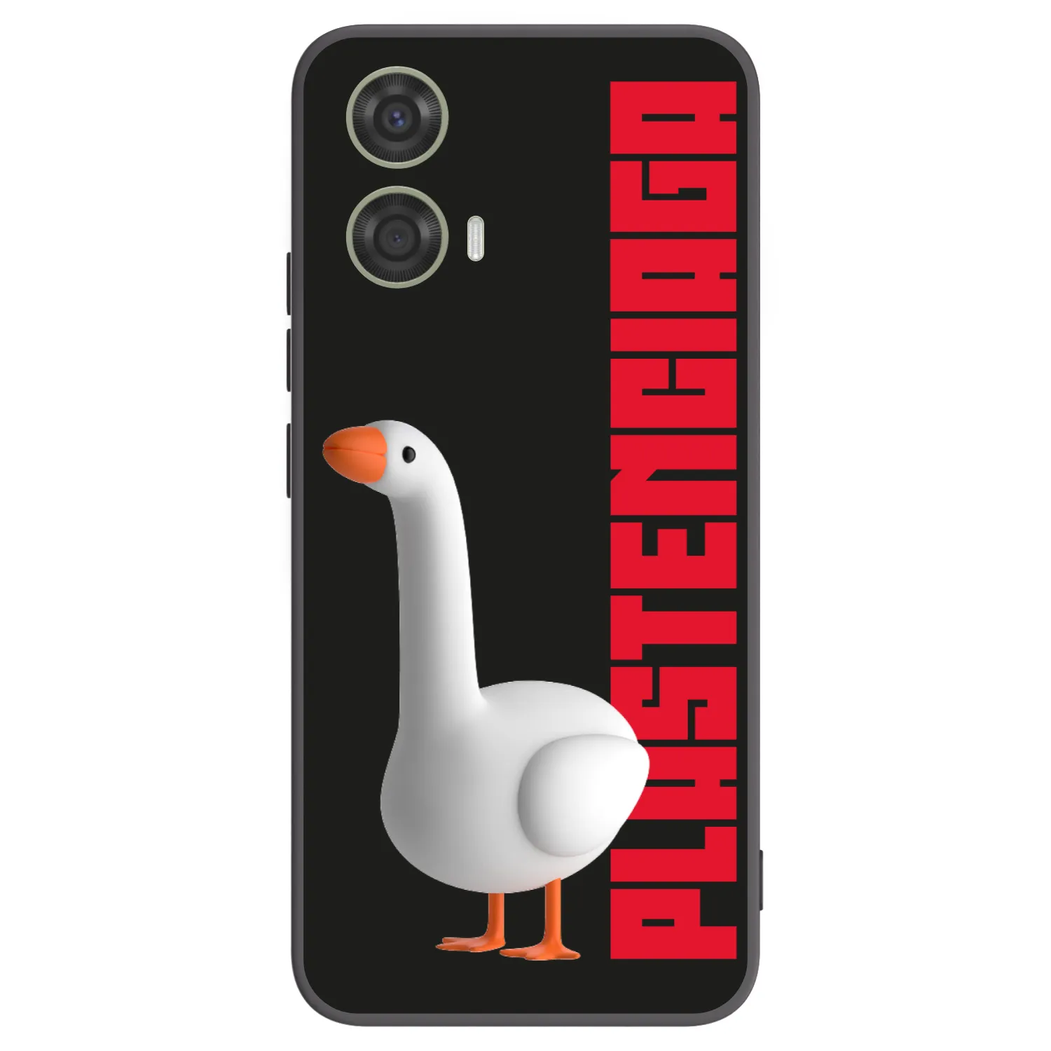 Picasee silikonowe czarne etui na Motorola Moto G24 - Kiky Ricky