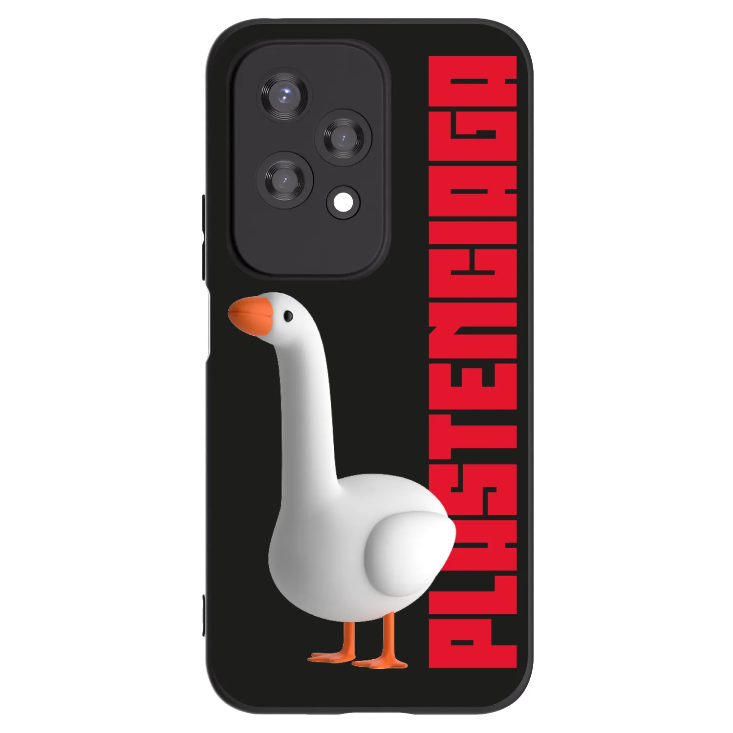 Picasee silikonowe czarne etui na Honor 200 Lite - Kiky Ricky