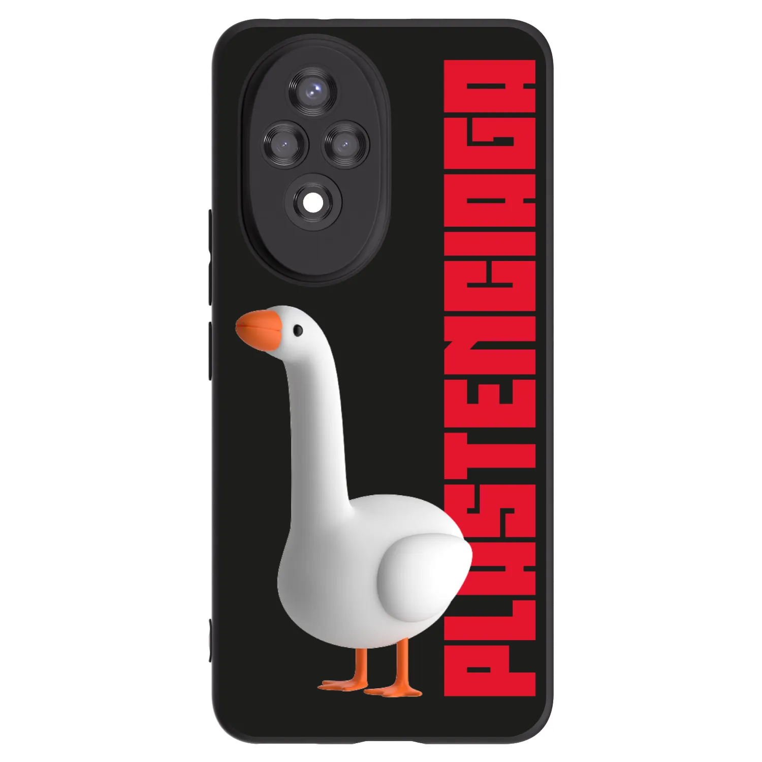 Picasee silikonowe czarne etui na Honor 200 Pro 5G - Kiky Ricky