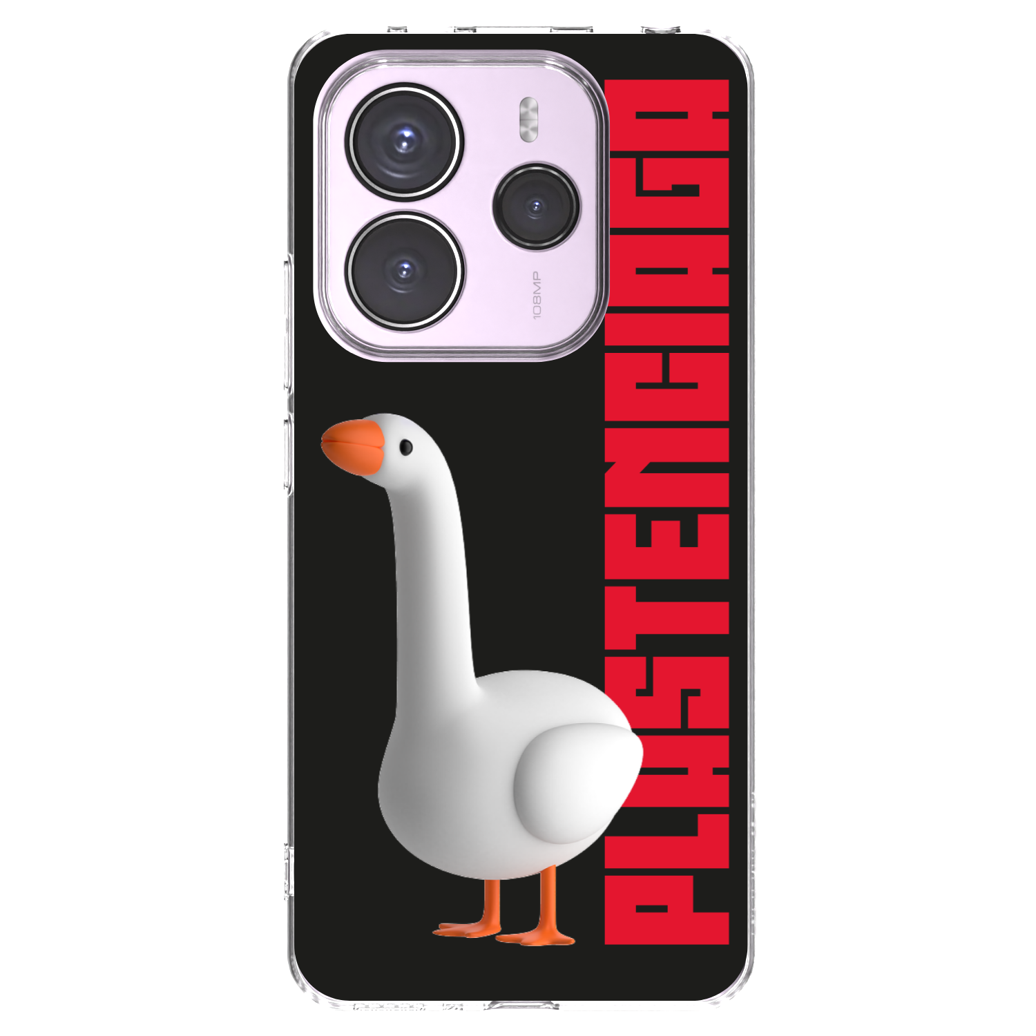 Picasee silikonowe przeźroczyste etui na Xiaomi Redmi Note 14 5G - Kiky Ricky