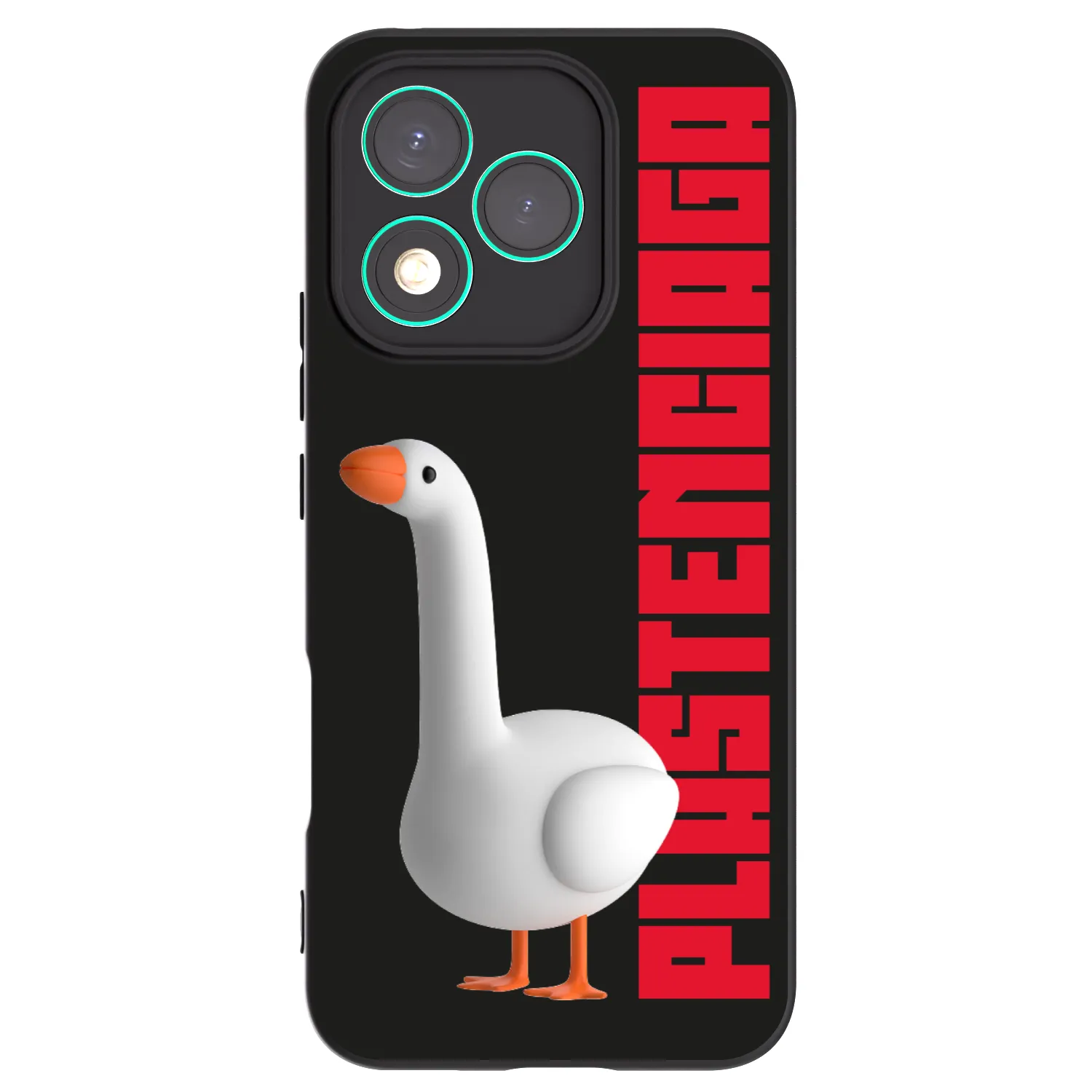 Picasee silikonowe czarne etui na Honor 400 Lite 5G - Kiky Ricky