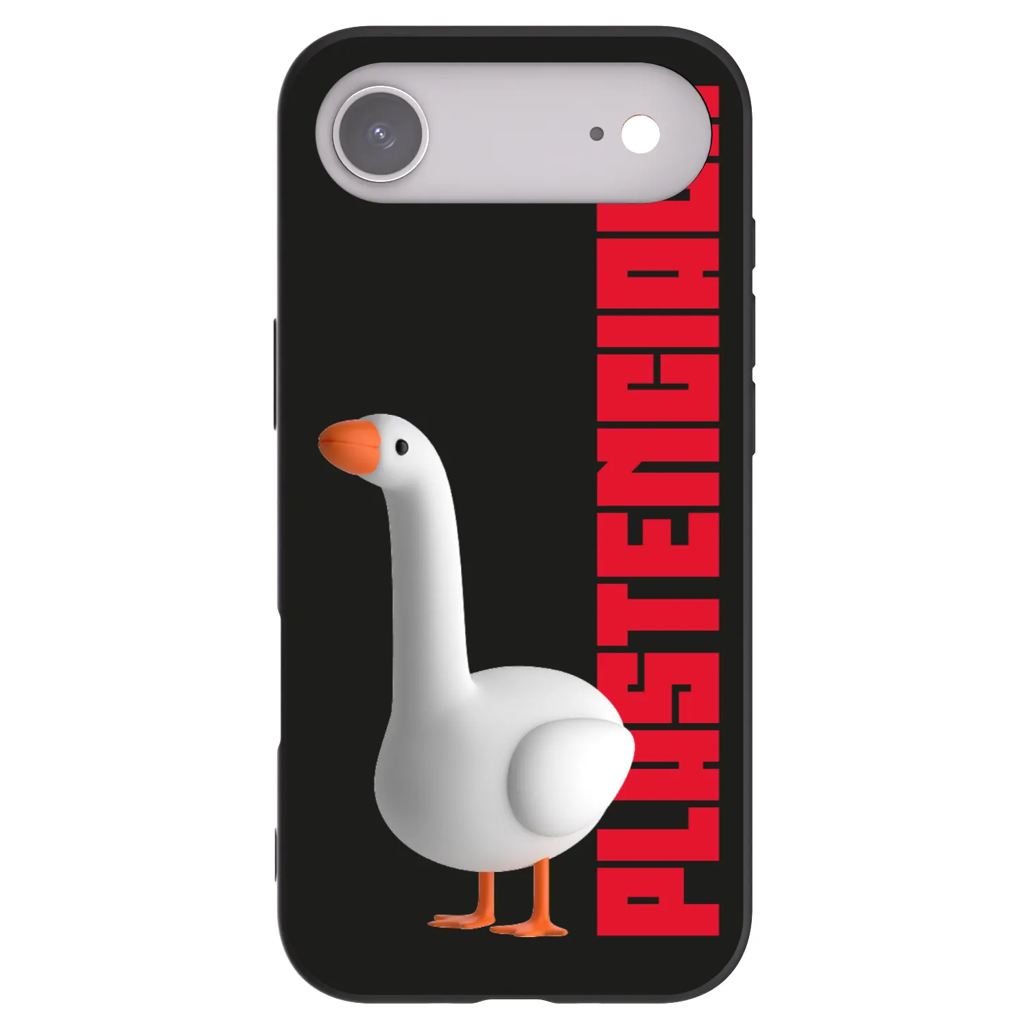 Picasee silikonowe czarne etui na Apple iPhone Air - Kiky Ricky