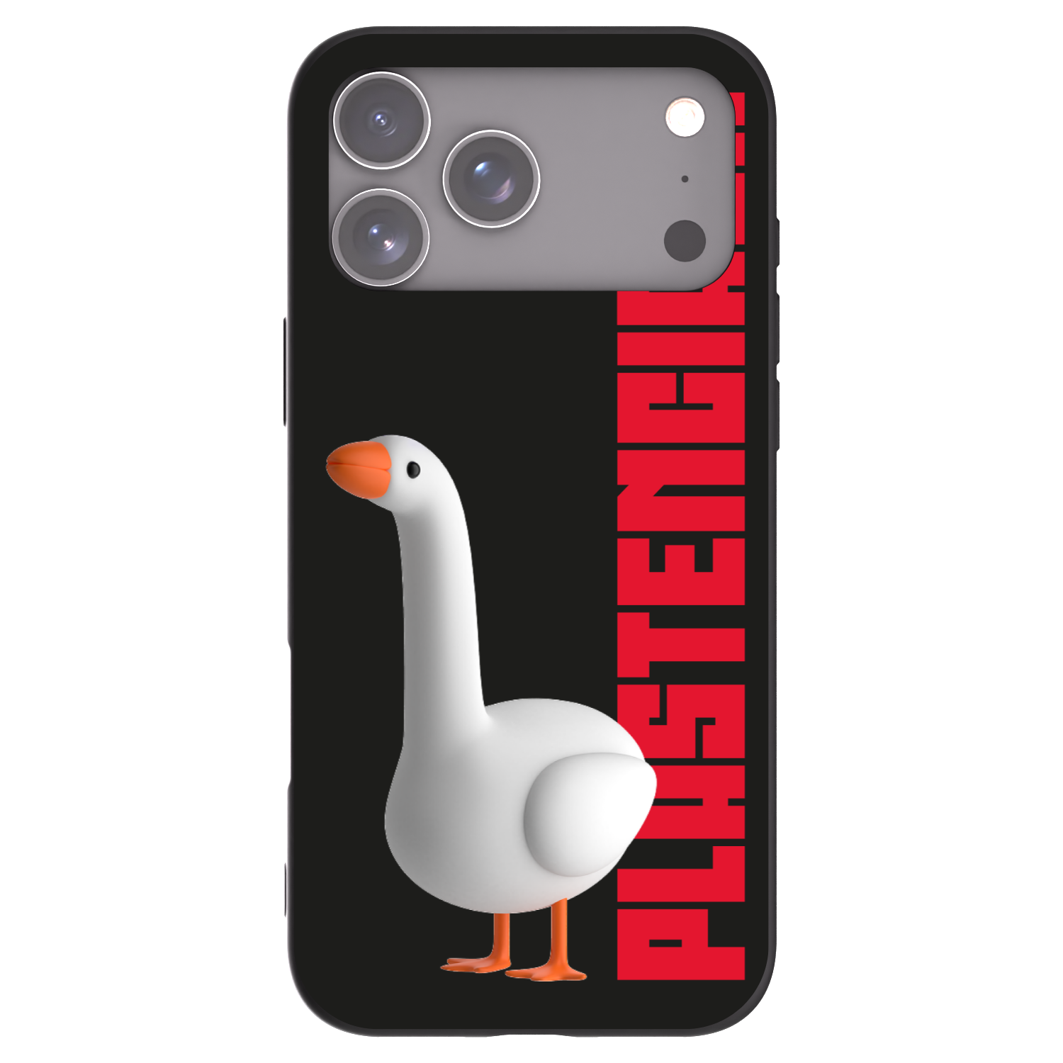 Picasee silikonowe czarne etui na Apple iPhone 17 Pro Max - Kiky Ricky