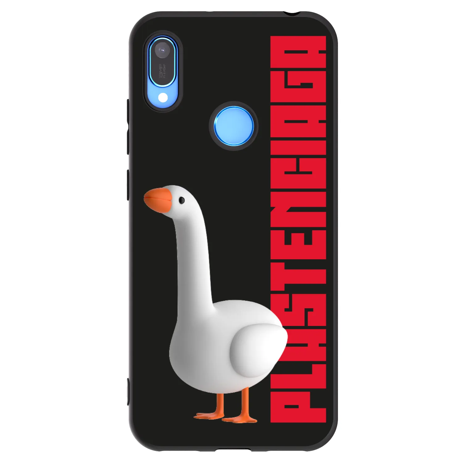 Picasee silikonowe czarne etui na Huawei Y6 2019 - Kiky Ricky