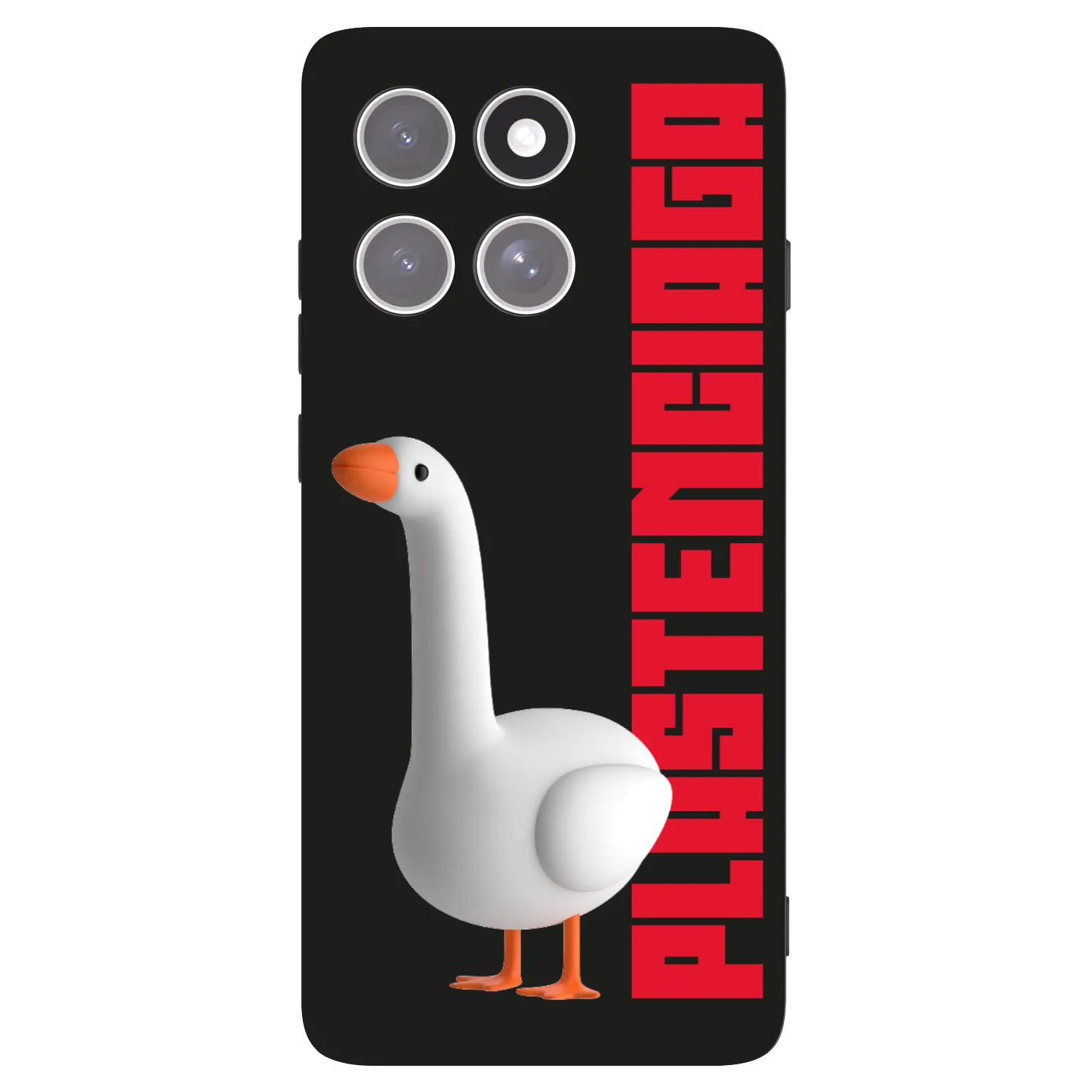 Picasee silikonowe czarne etui na Motorola Edge 60 Pro - Kiky Ricky