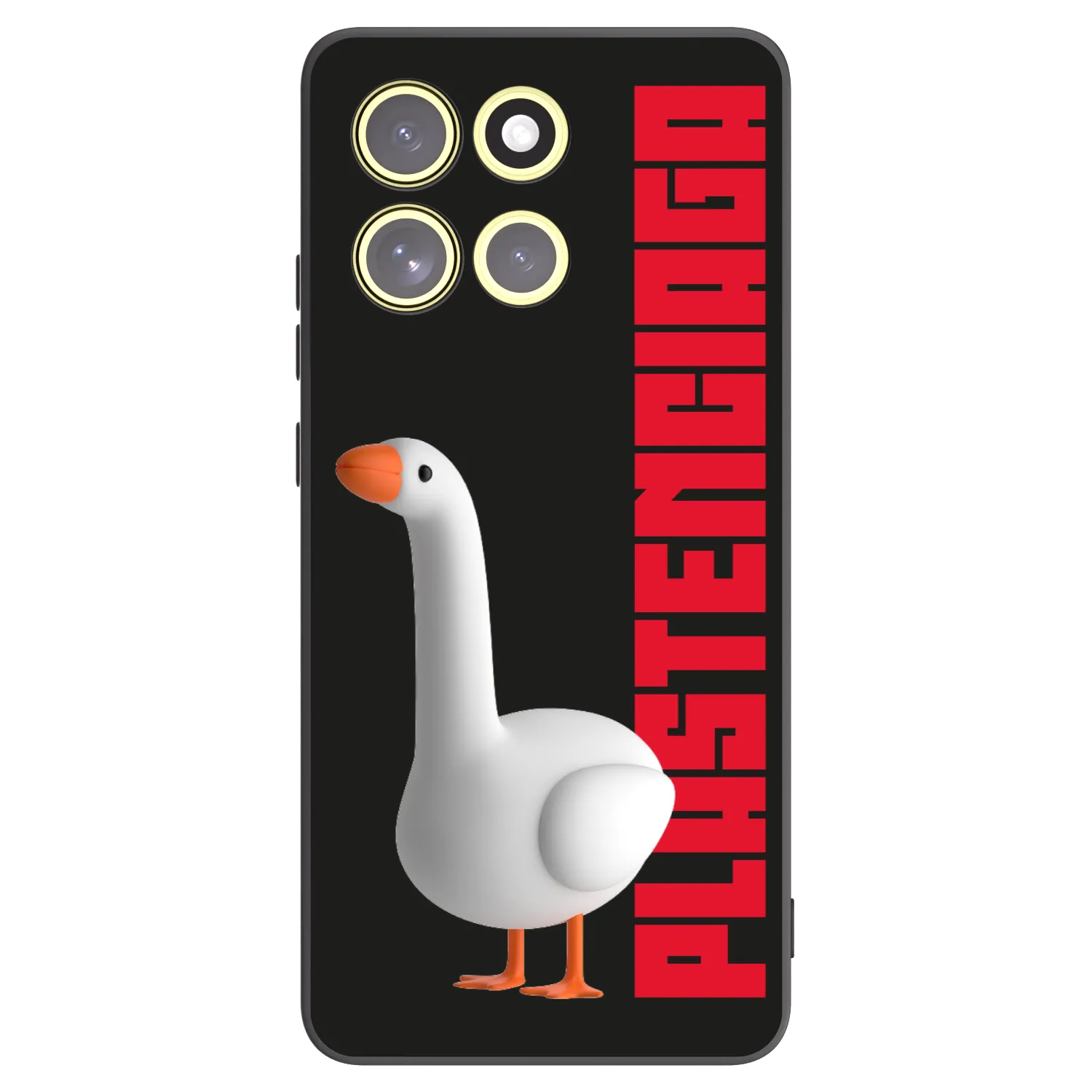 Picasee silikonowe czarne etui na Motorola Moto G86 5G - Kiky Ricky