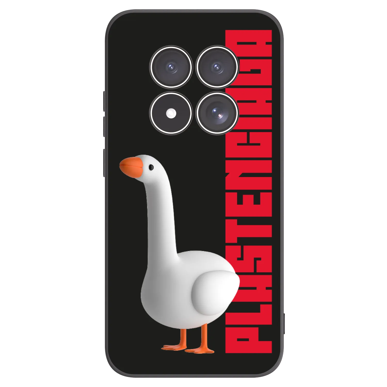 Picasee silikonowe czarne etui na Xiaomi Redmi Note 15 Pro 5G - Kiky Ricky