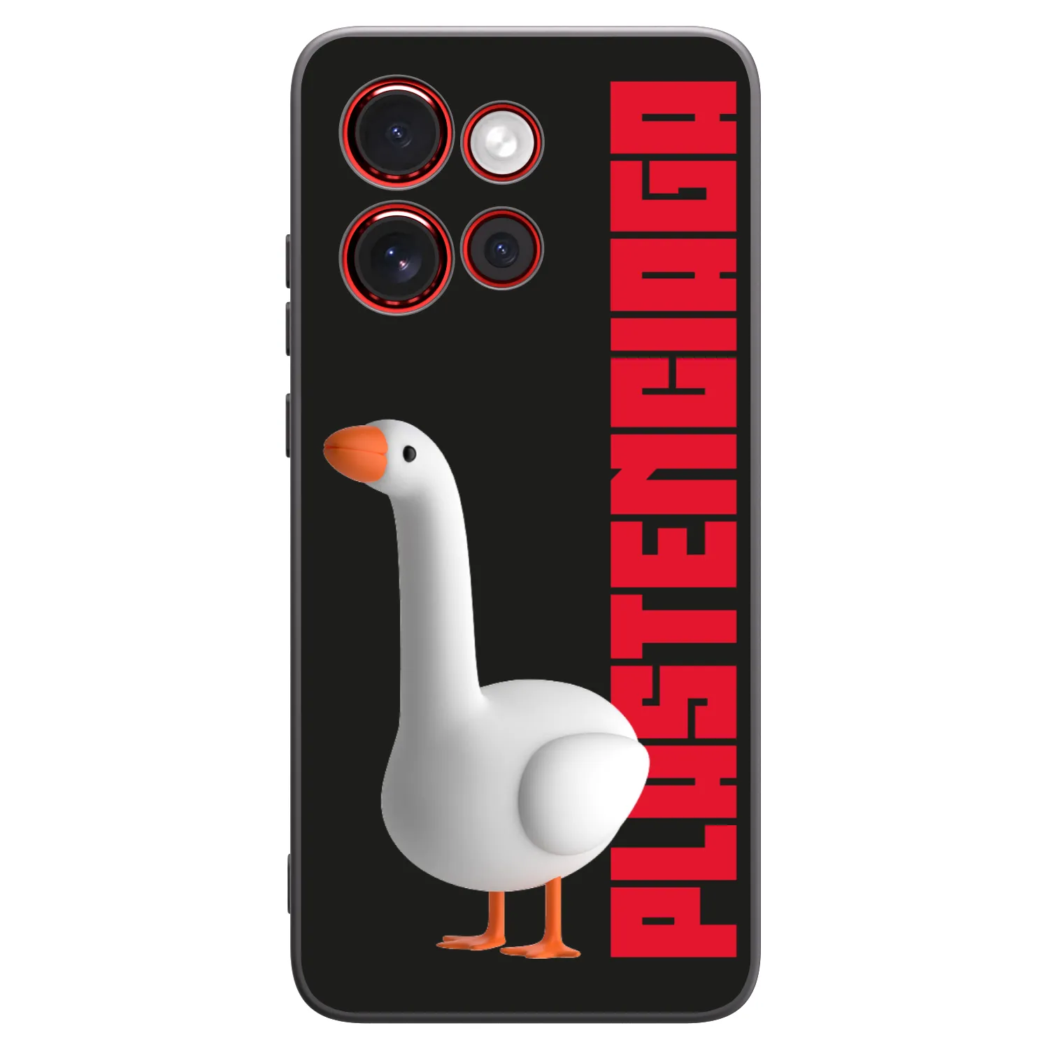Picasee silikonowe czarne etui na Motorola Edge 60 Neo 5G - Kiky Ricky