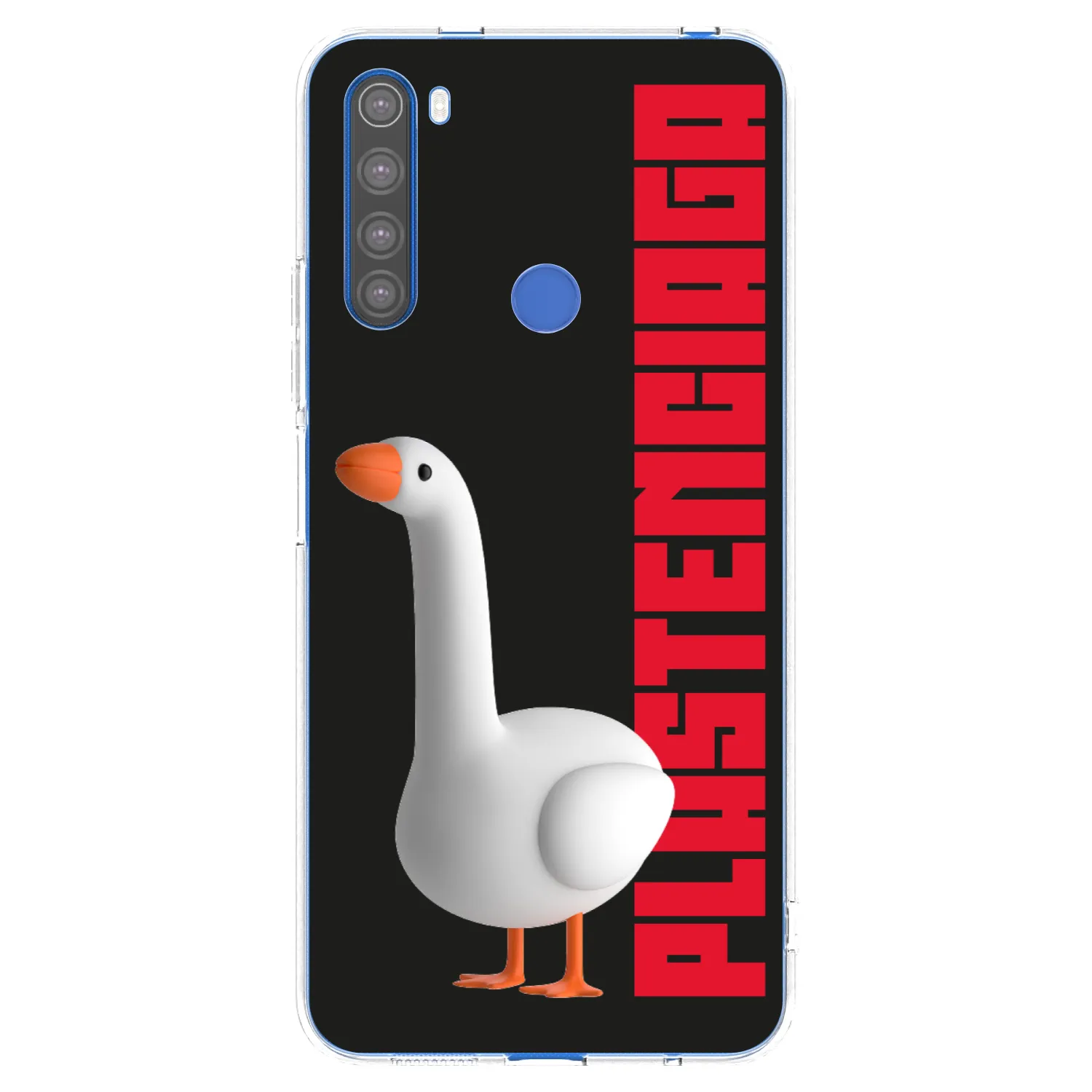 Picasee silikonowe przeźroczyste etui na Xiaomi Redmi Note 8T - Kiky Ricky