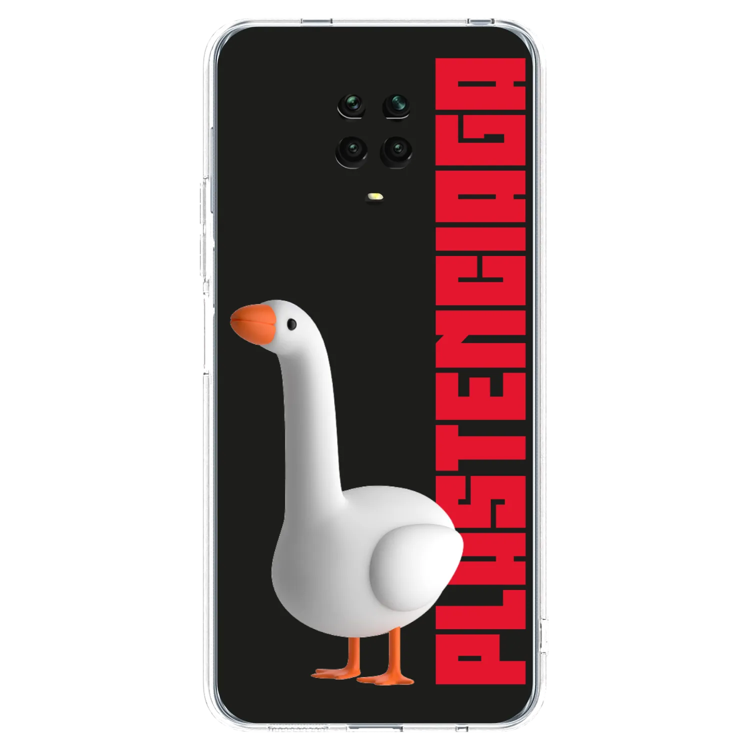 Picasee silikonowe przeźroczyste etui na Xiaomi Redmi Note 9 Pro - Kiky Ricky